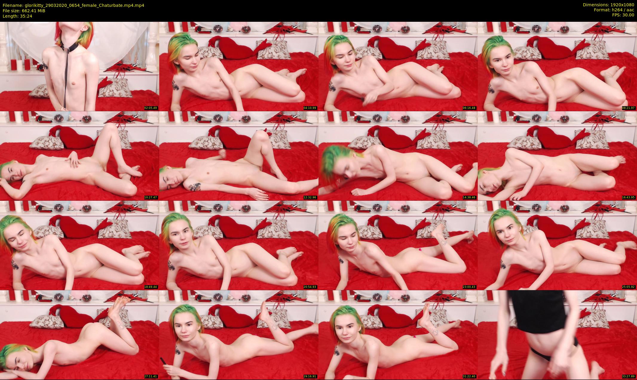 glorikitty — 36 minute Chaturbate female cam show recording, 1080p, Mar 29, 2020