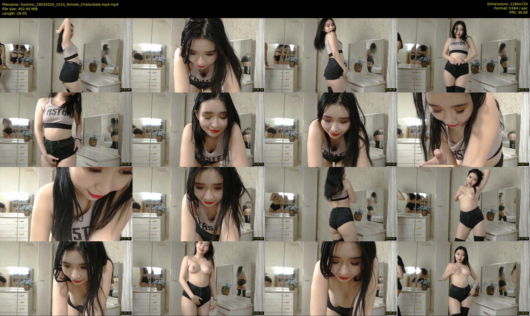 hasiimo — 30 minute Chaturbate female cam show recording, 720p, Mar 29, 2020