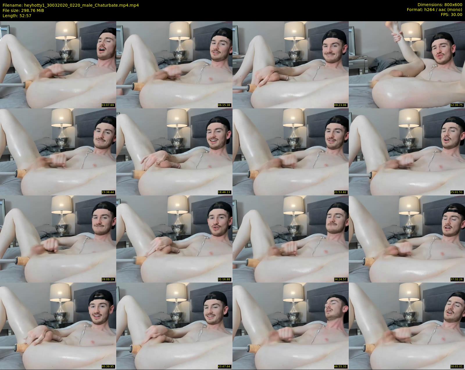 heyhotty1 — 53 minute Chaturbate male cam show recording, 480p, Mar 30, 2020