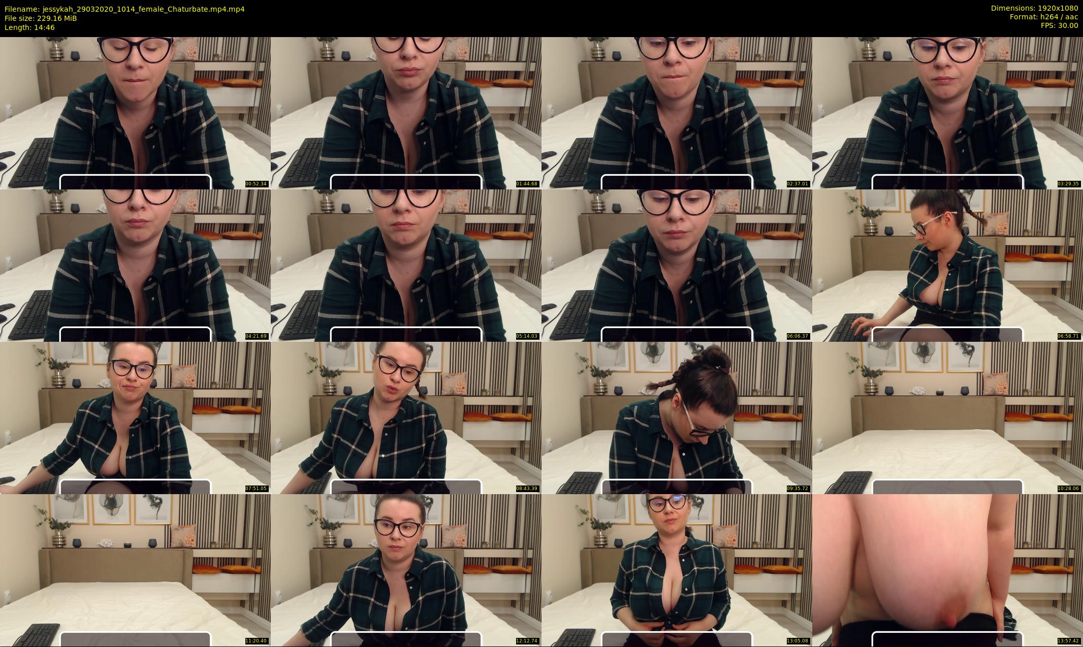 jessykah — 15 minute Chaturbate female cam show recording, 1080p, Mar 29, 2020