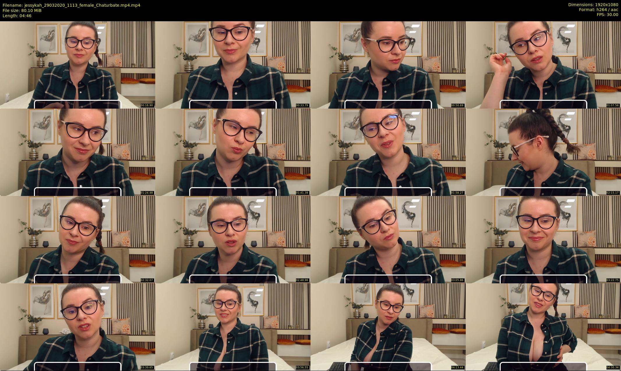 jessykah — 5 minute Chaturbate female cam show recording, 1080p, Mar 29, 2020
