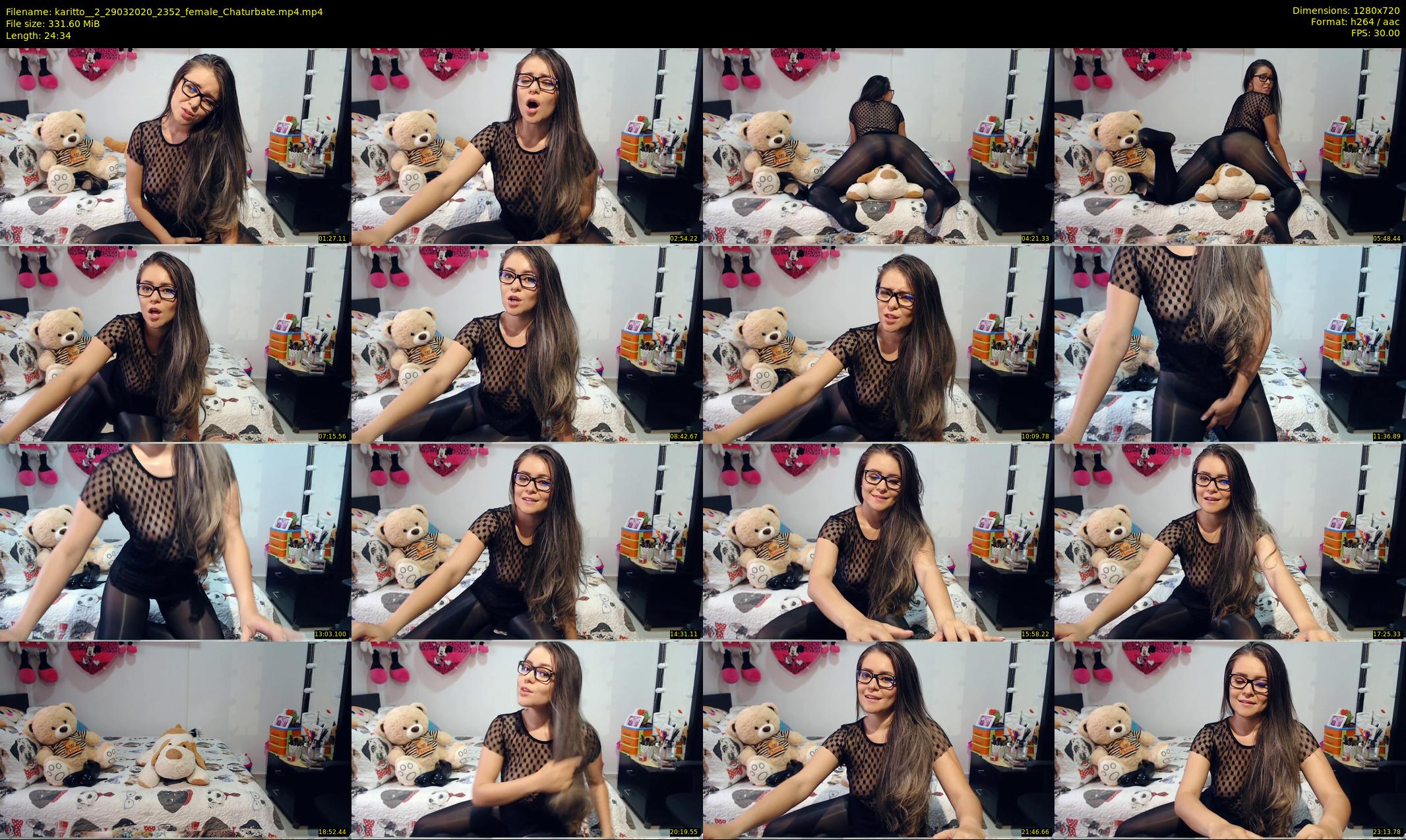 karitto__2 — 25 minute Chaturbate female cam show recording, 720p, Mar 29, 2020