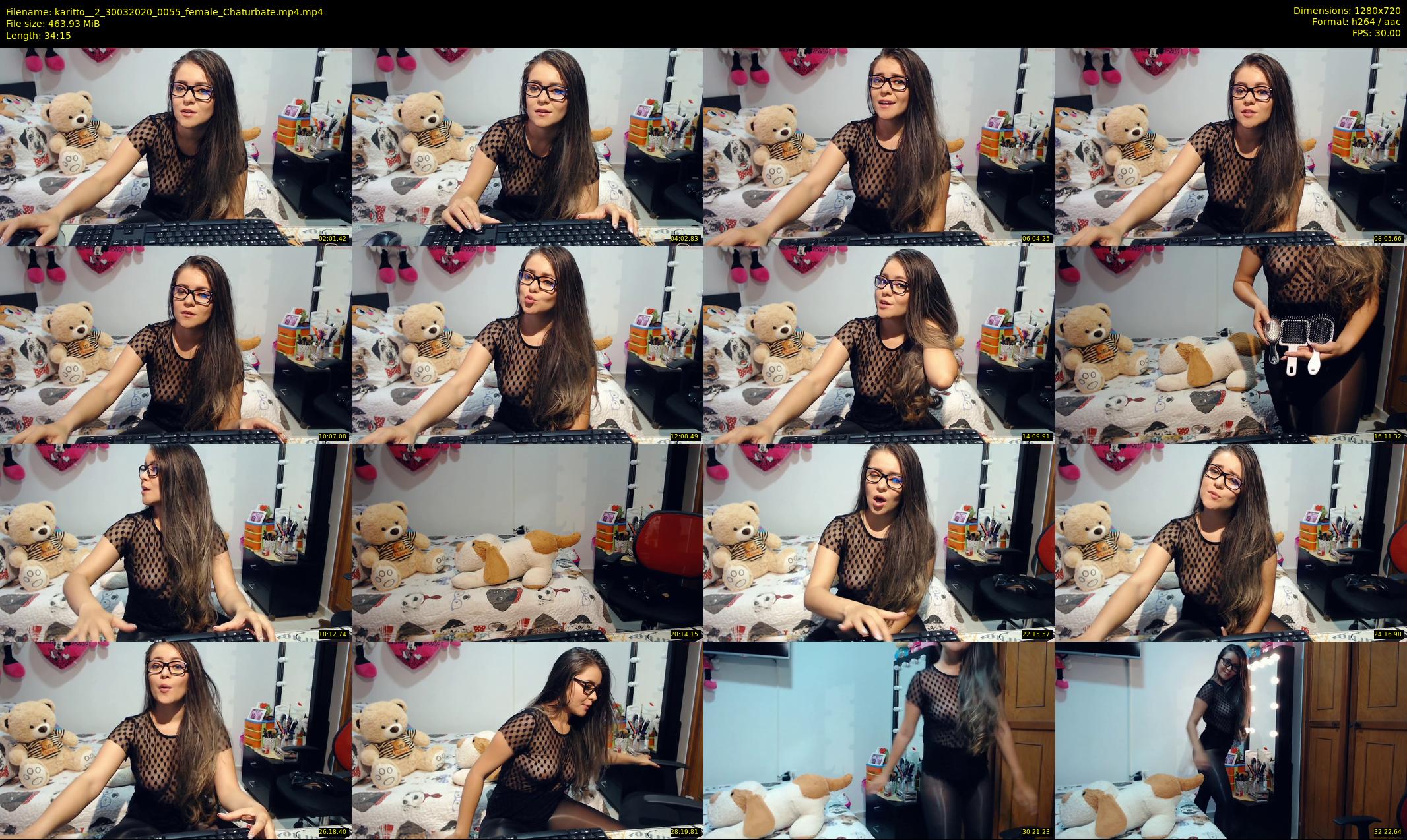 karitto__2 — 35 minute Chaturbate female cam show recording, 720p, Mar 30, 2020
