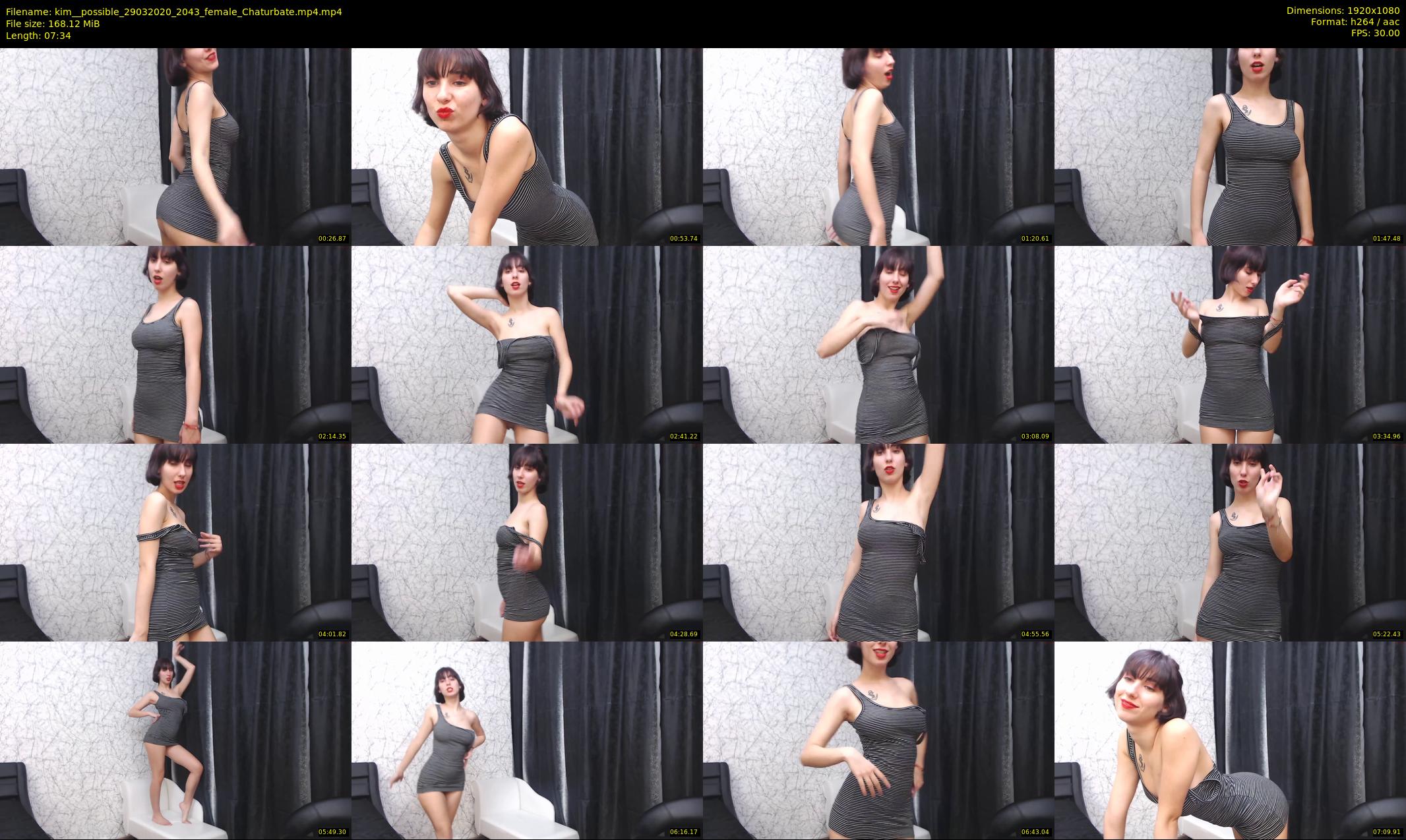 kim__possible — 8 minute Chaturbate female cam show recording, 1080p, Mar 29, 2020