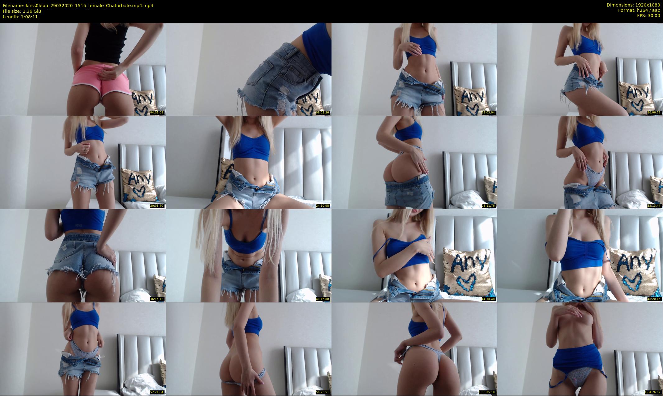 kriss0leoo — 69 minute Chaturbate couple cam show recording, 1080p, Mar 29, 2020