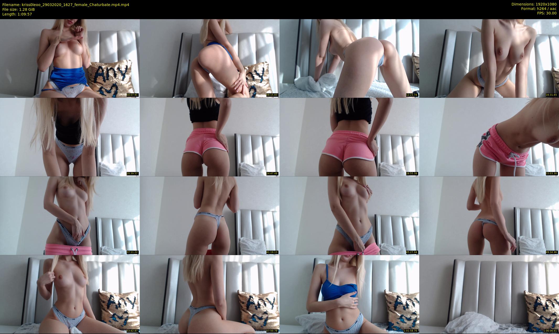 kriss0leoo — 70 minute Chaturbate couple cam show recording, 1080p, Mar 29, 2020