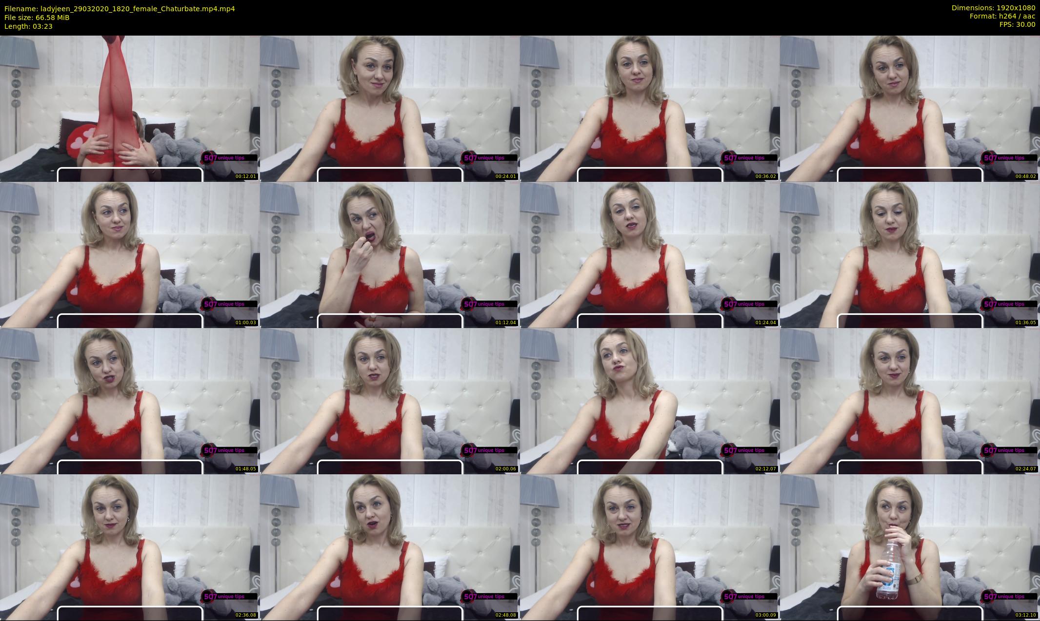 ladyjeen — 4 minute Chaturbate female cam show recording, 1080p, Mar 29, 2020
