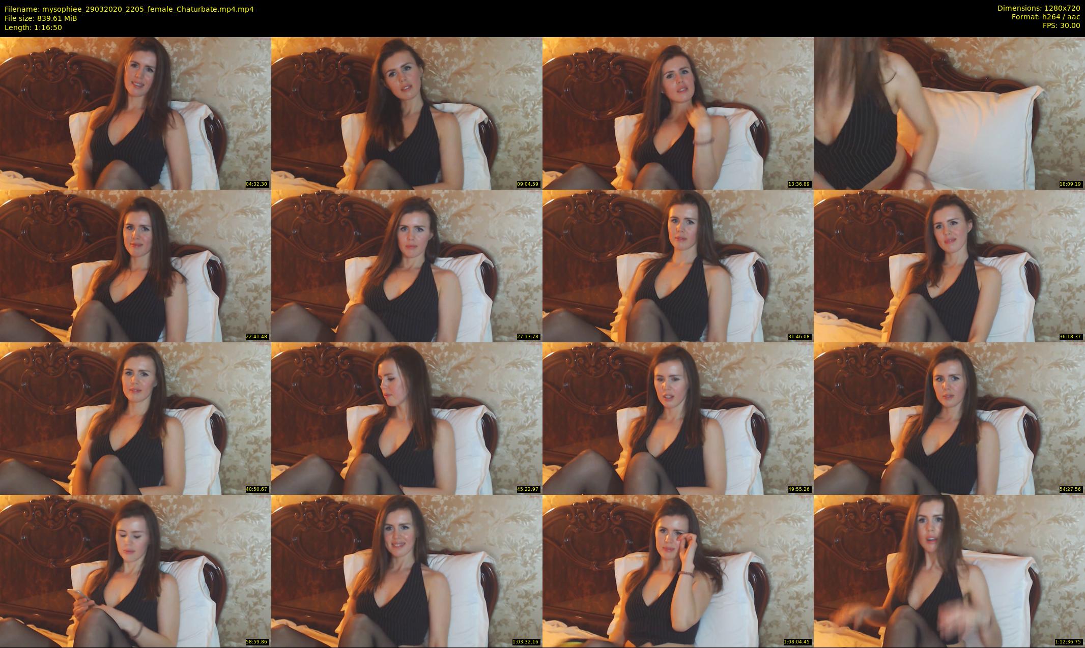 mysophiee — 77 minute Chaturbate female cam show recording, 720p, Mar 29, 2020