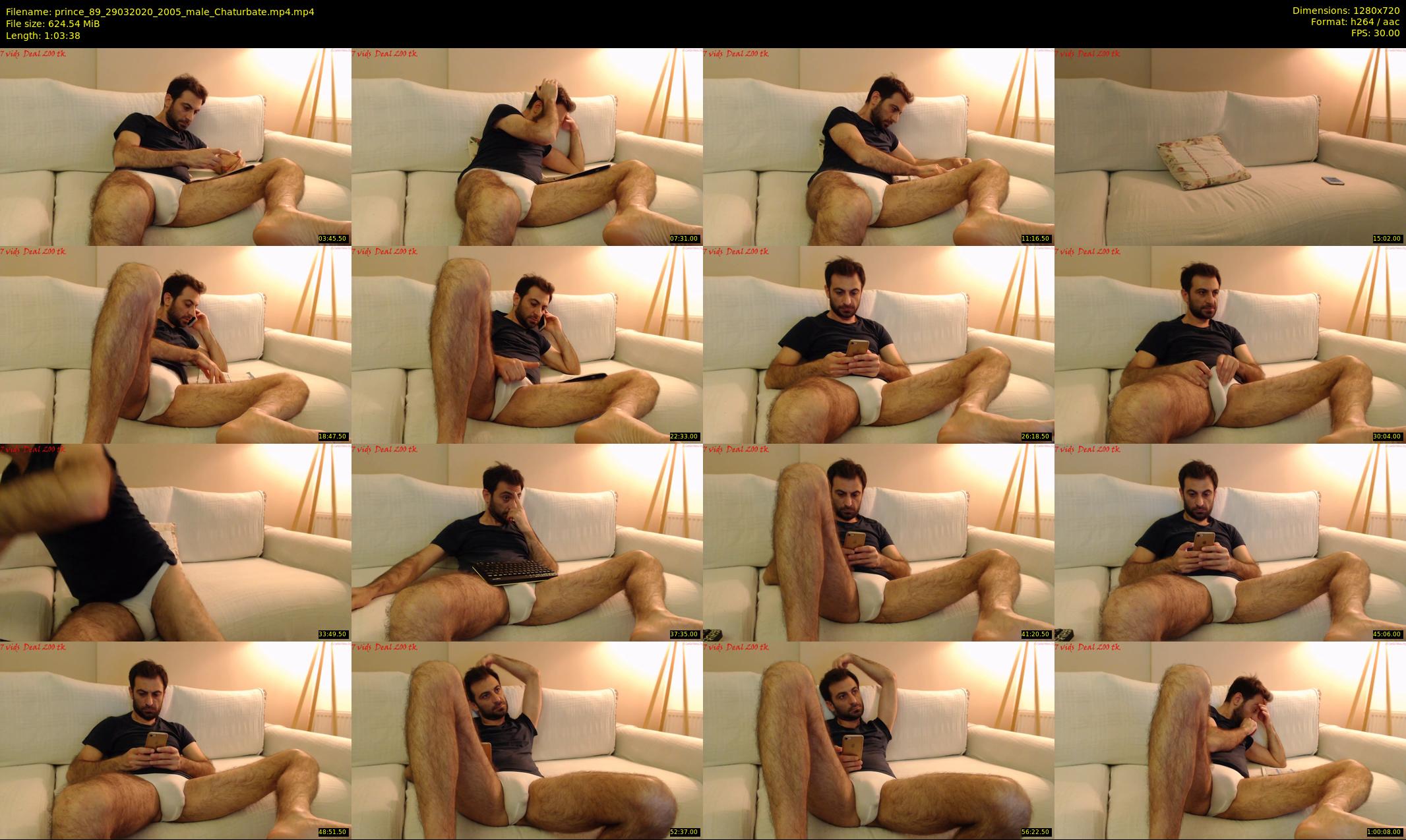 prince_89 — 64 minute Chaturbate male cam show recording, 720p, Mar 29, 2020