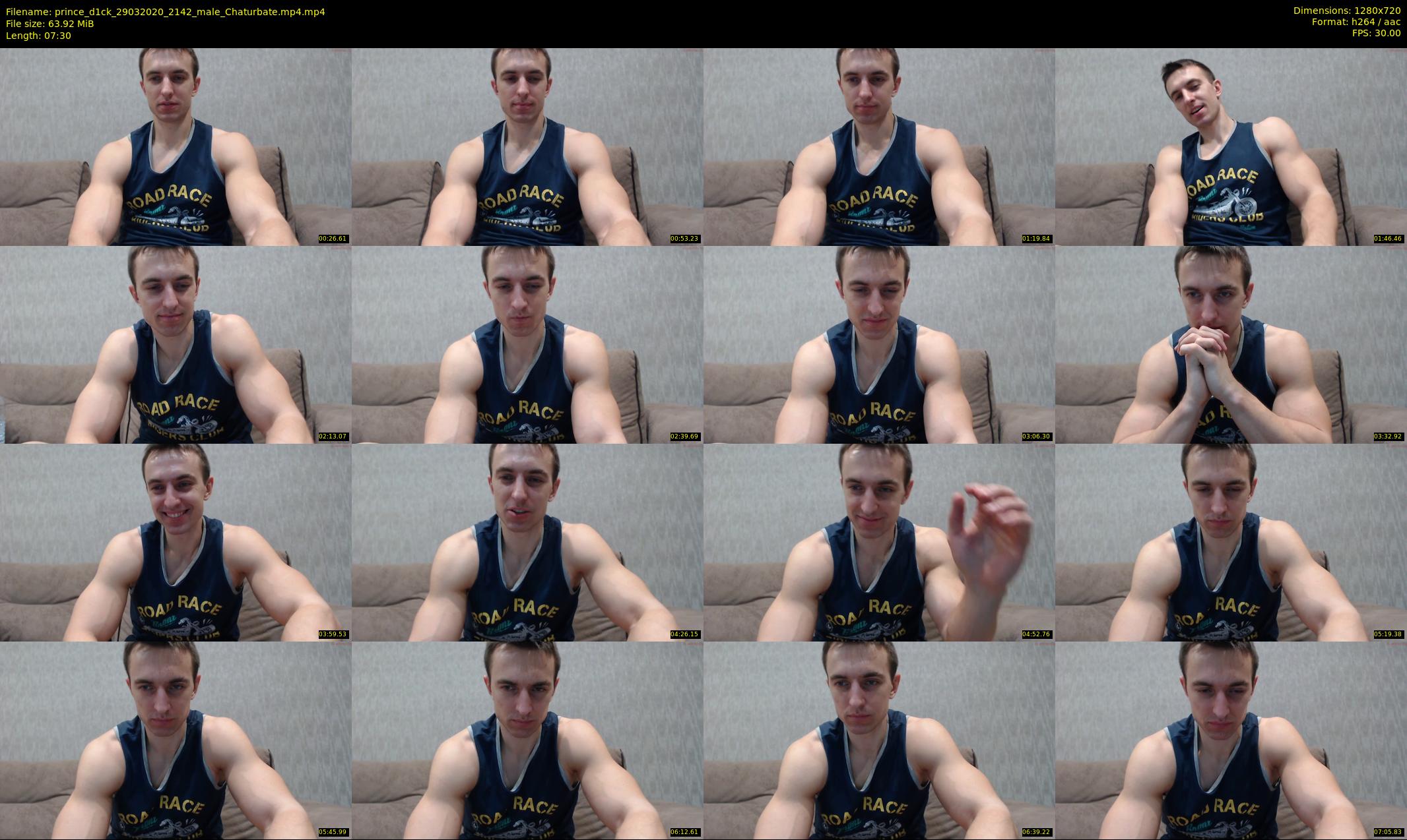 prince_d1ck — 8 minute Chaturbate male cam show recording, 720p, Mar 29, 2020