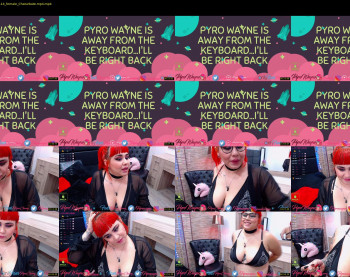 pyrowayne — 54 minute Chaturbate female cam show recording, 720p, Mar 30, 2020