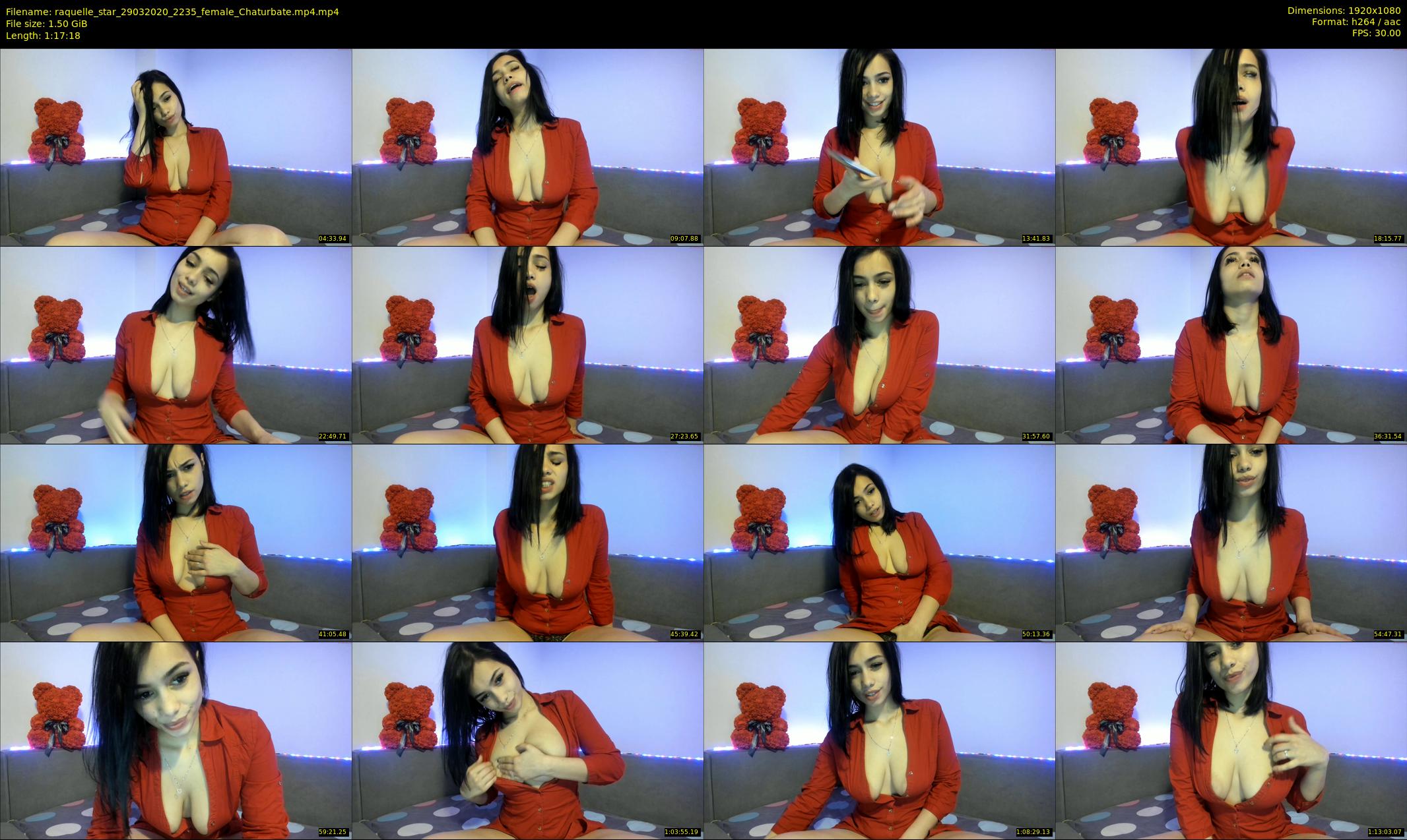 raquelle_star — 78 minute Chaturbate couple cam show recording, 1080p, Mar 29, 2020