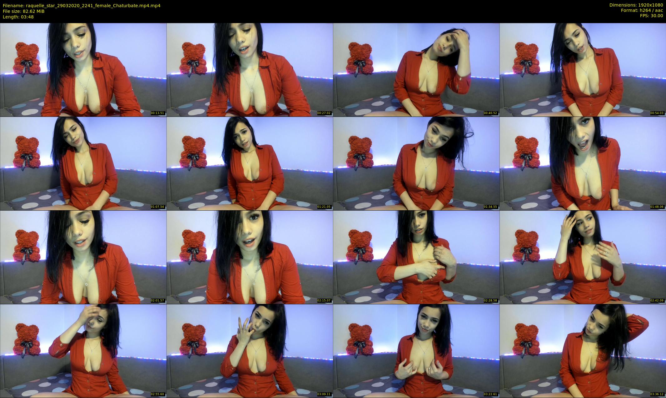 raquelle_star — 4 minute Chaturbate couple cam show recording, 1080p, Mar 29, 2020