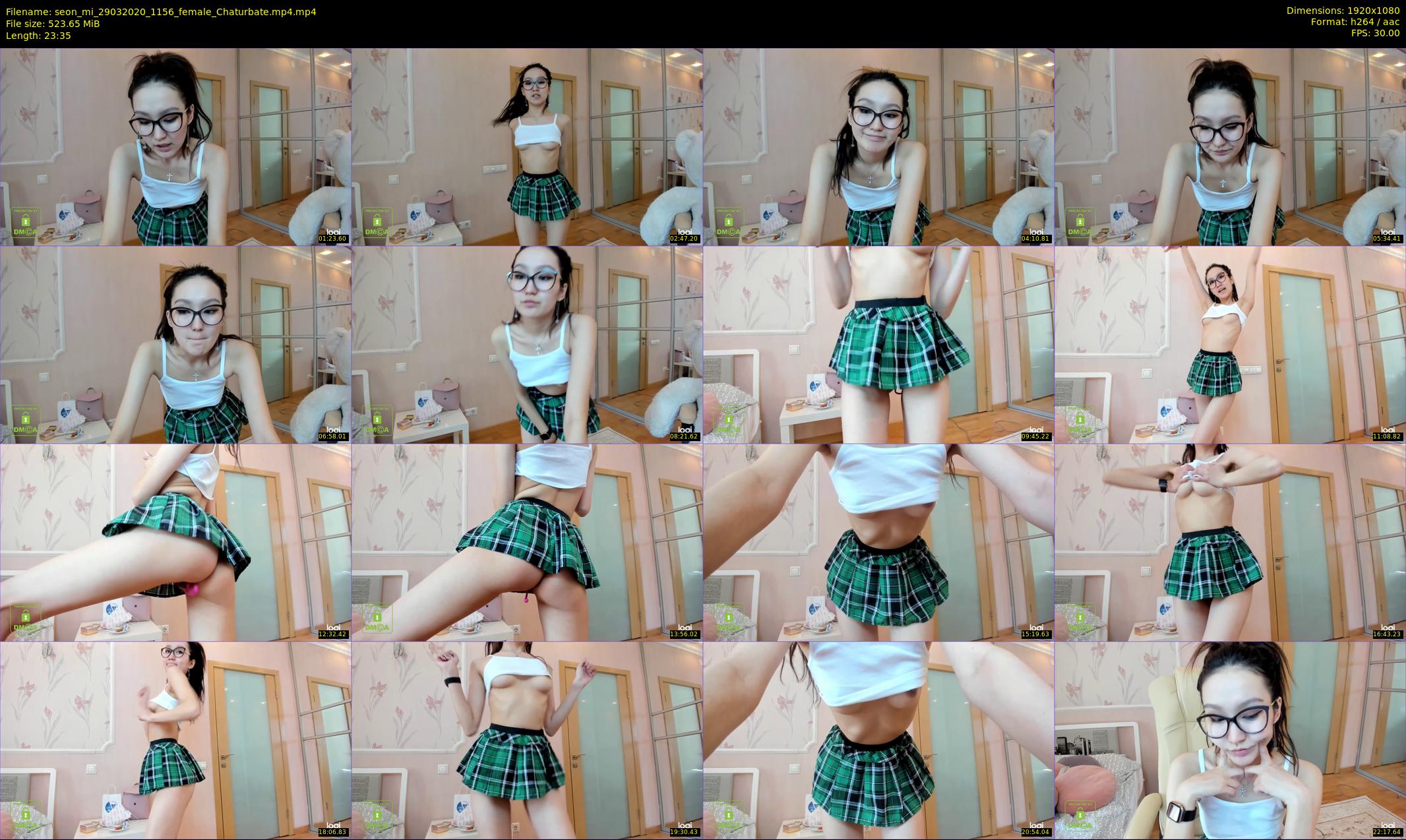 seon_mi — 24 minute Chaturbate female cam show recording, 1080p, Mar 29, 2020