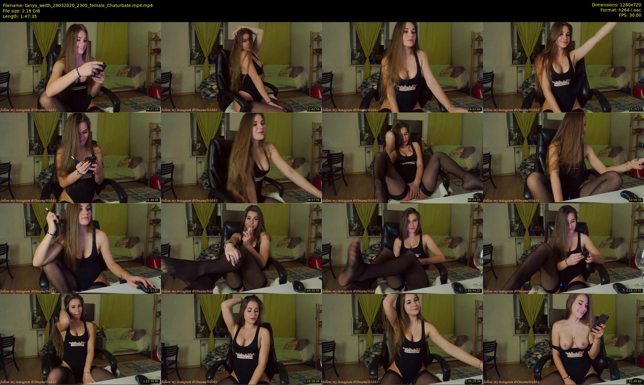 tanya_welth — 108 minute Chaturbate female cam show recording, 720p, Mar 29, 2020