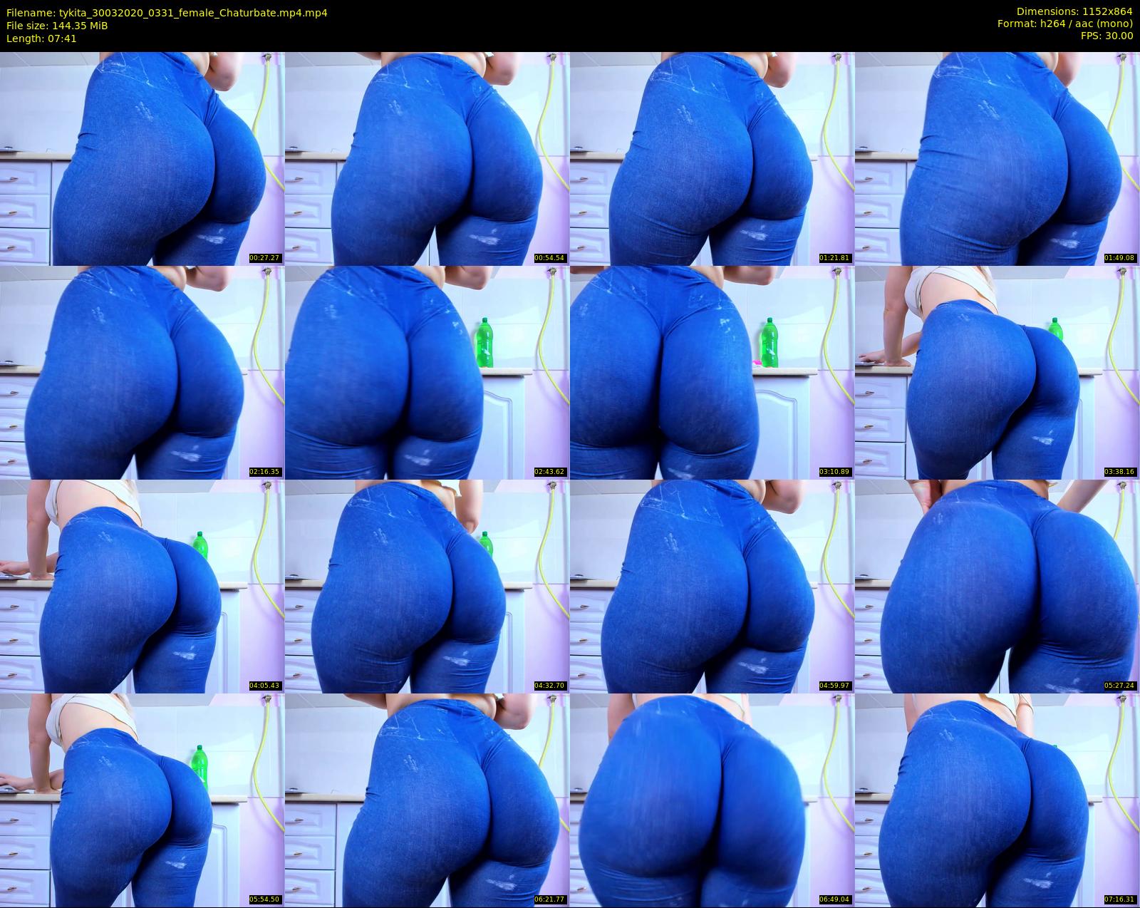 tykita — 8 minute Chaturbate female cam show recording, 720p, Mar 30, 2020