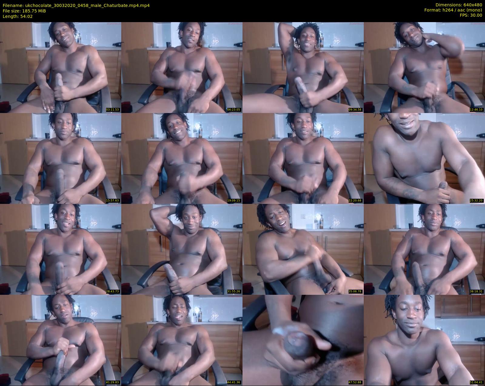 ukchocolate — 55 minute Chaturbate male cam show recording, 480p, Mar 30, 2020