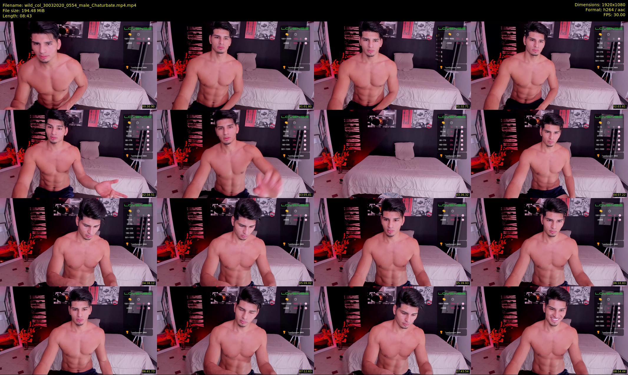 wild_col — 9 minute Chaturbate male cam show recording, 1080p, Mar 30, 2020