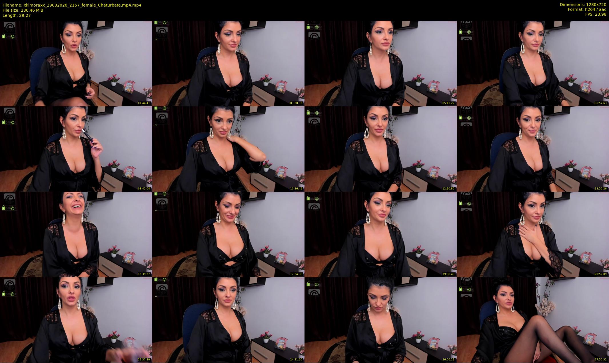 xkimoraxx — 30 minute Chaturbate female cam show recording, 720p, Mar 29, 2020