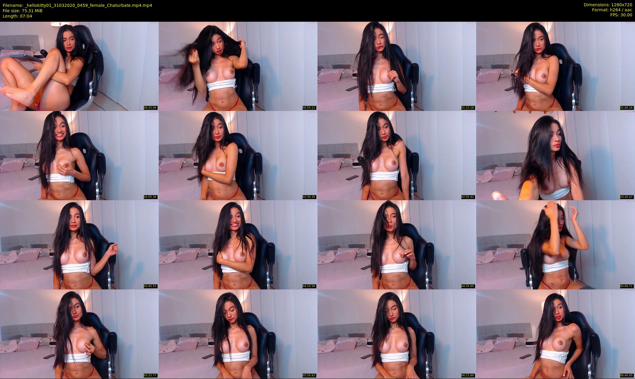 _hellokitty01 — 8 minute Chaturbate female cam show recording, 720p, Mar 31, 2020