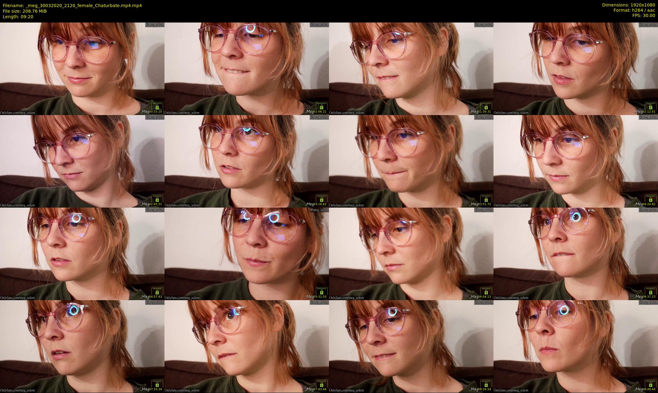 _meg — 10 minute Chaturbate female cam show recording, 1080p, Mar 30, 2020