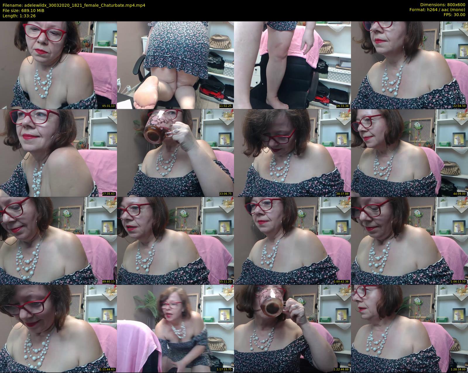 adelewildx — 94 minute Chaturbate female cam show recording, 480p, Mar 30, 2020