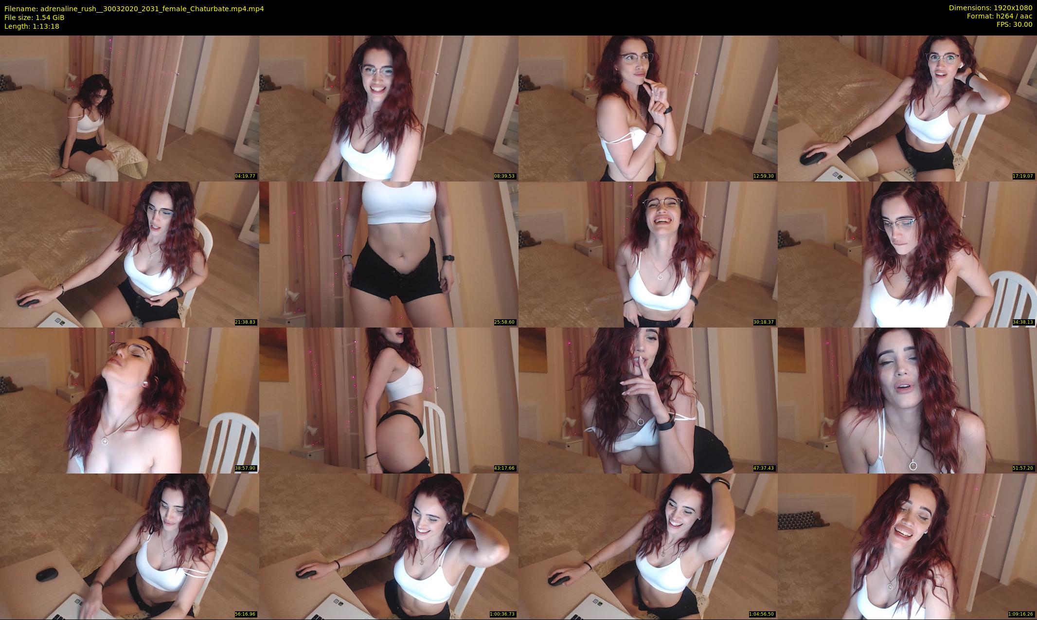 adrenaline_rush_ — 74 minute Chaturbate female cam show recording, 1080p, Mar 30, 2020