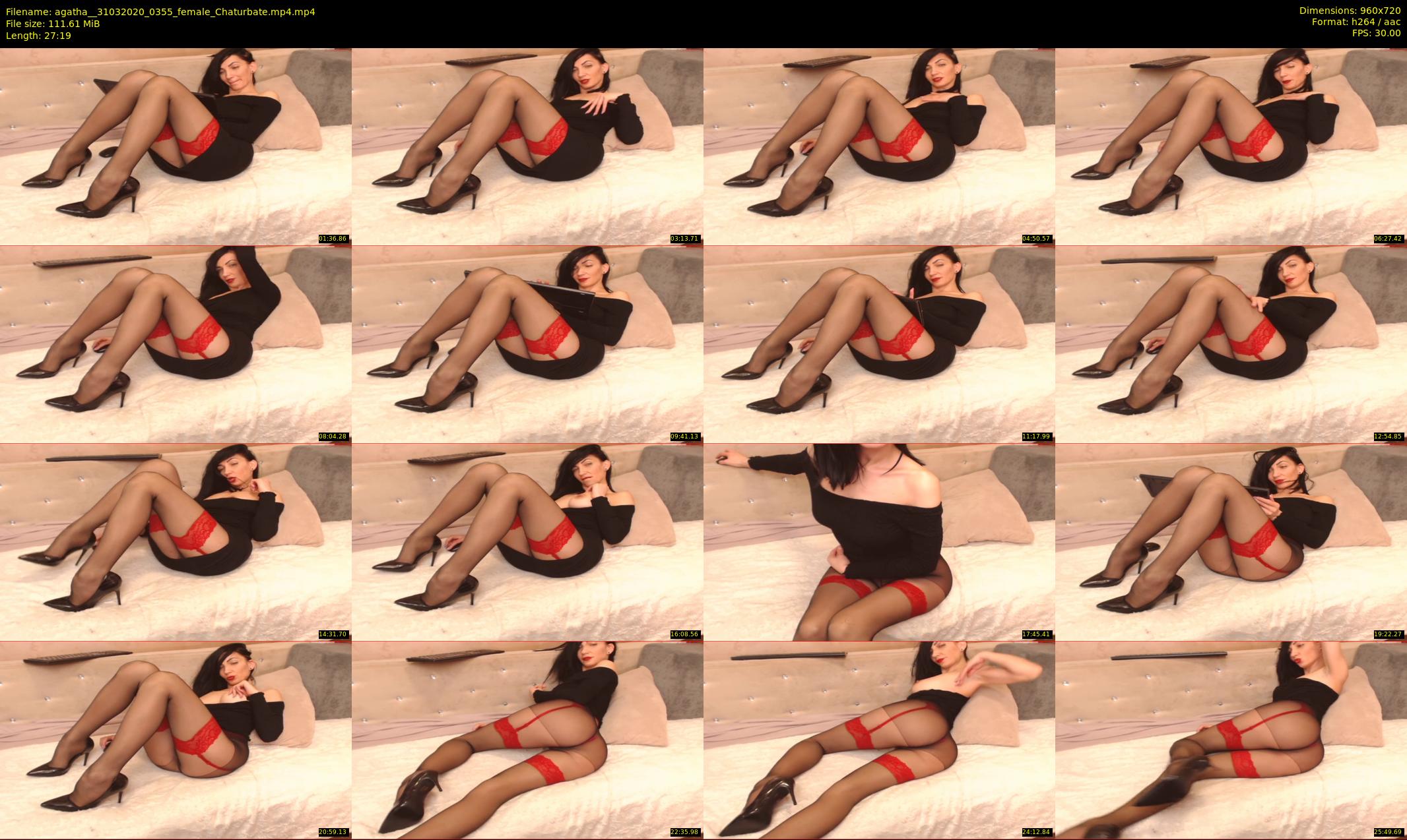 agatha_ — 28 minute Chaturbate female cam show recording, 720p, Mar 31, 2020