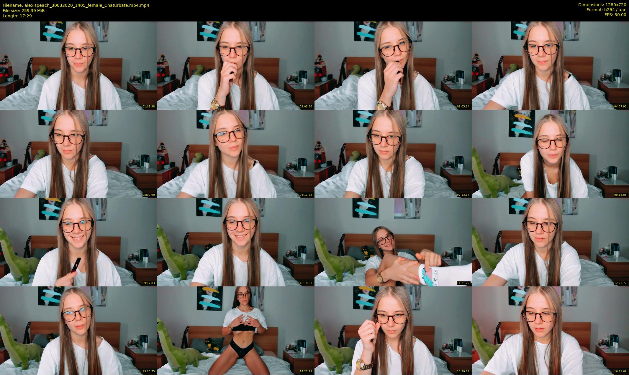 alexispeach — 18 minute Chaturbate female cam show recording, 720p, Mar 30, 2020