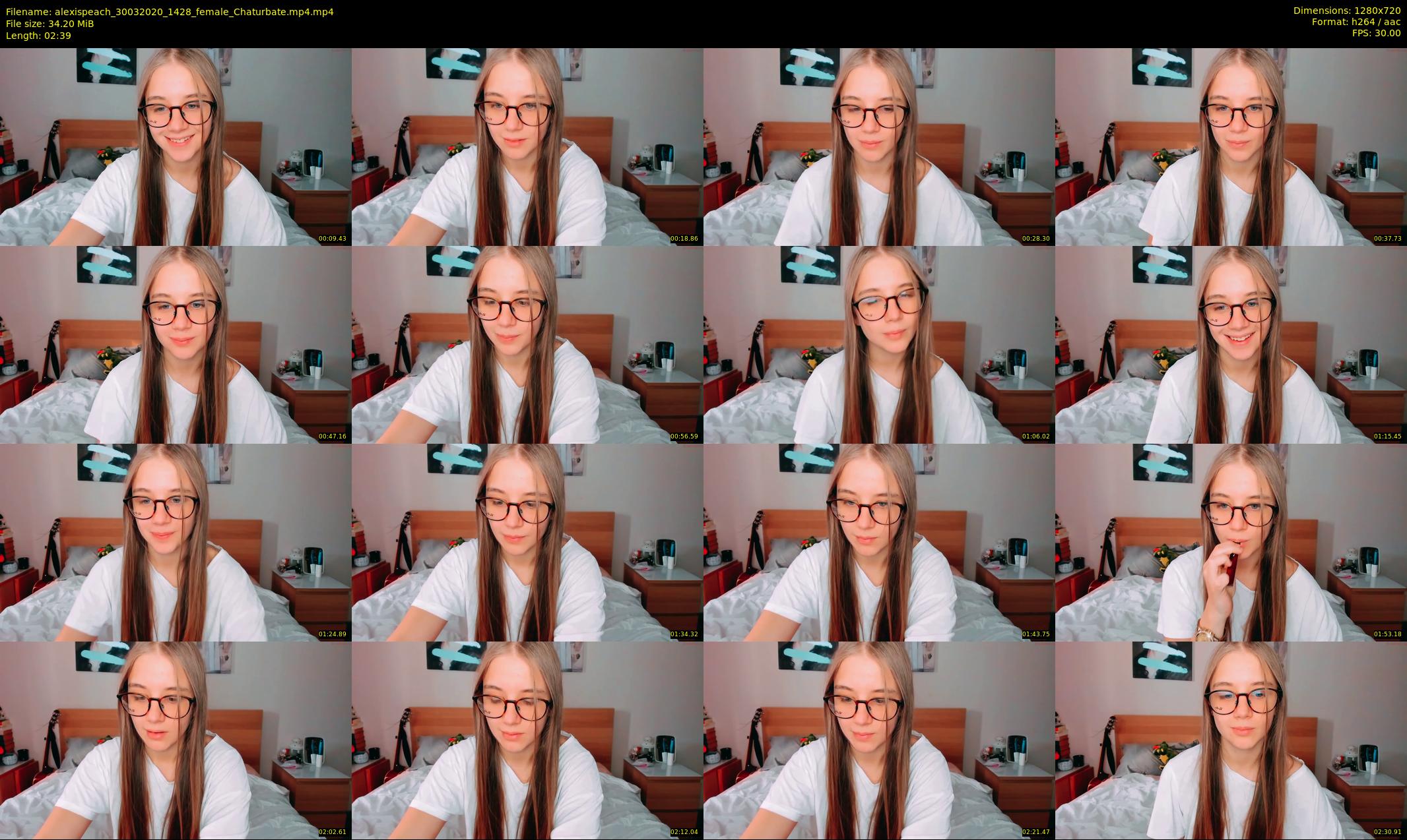 alexispeach — 3 minute Chaturbate female cam show recording, 720p, Mar 30, 2020