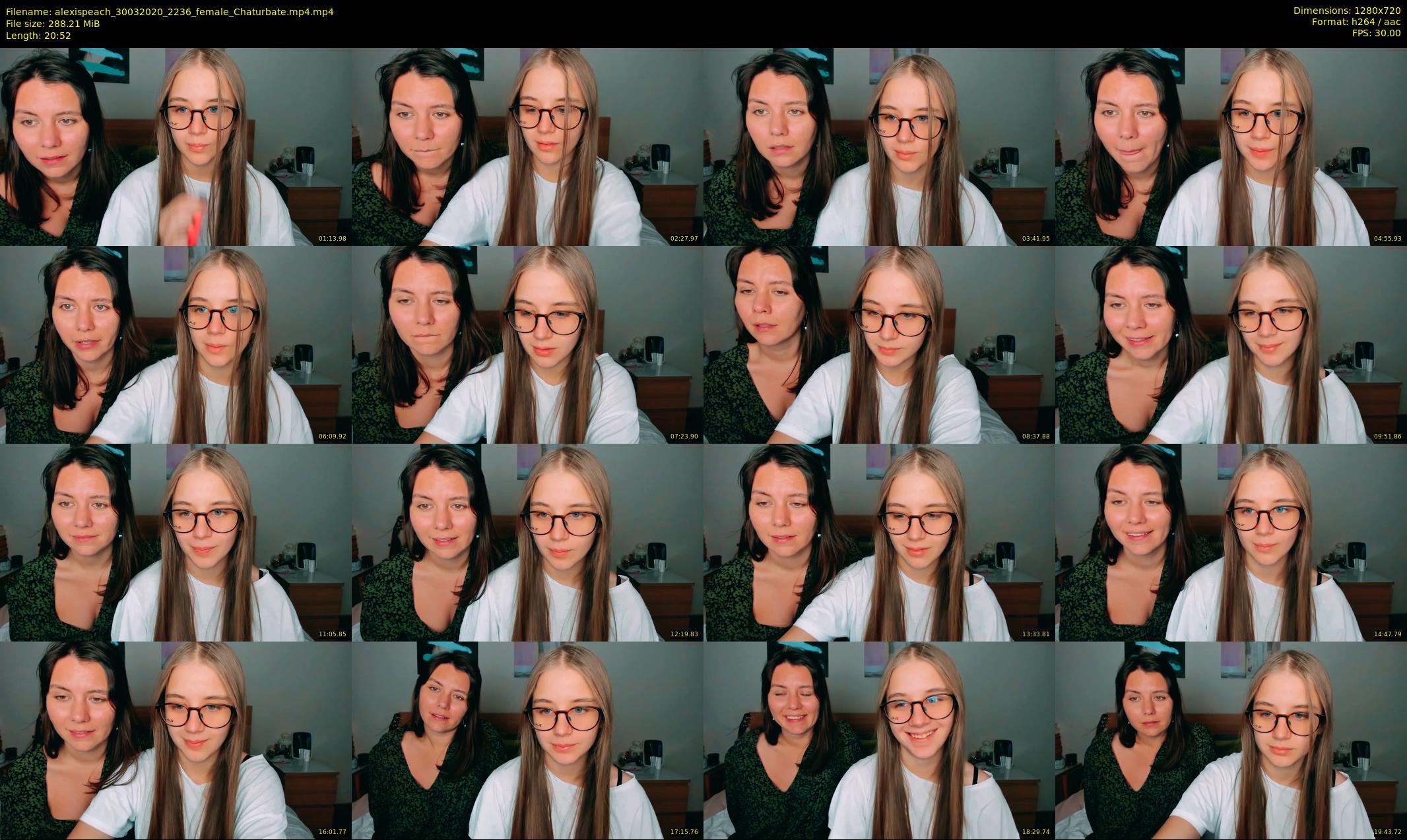alexispeach — 21 minute Chaturbate female cam show recording, 720p, Mar 30, 2020