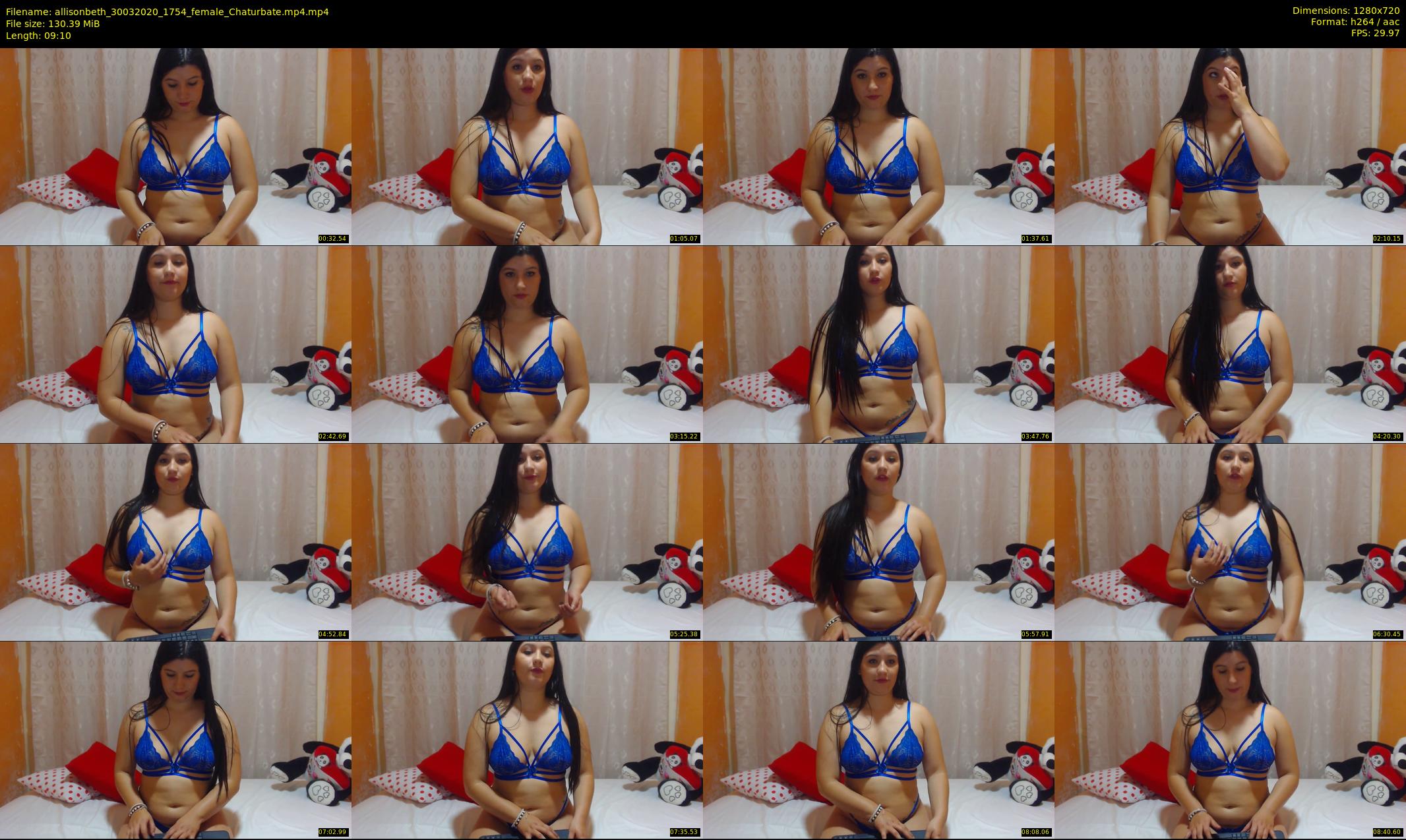 allisonbeth — 10 minute Chaturbate female cam show recording, 720p, Mar 30, 2020