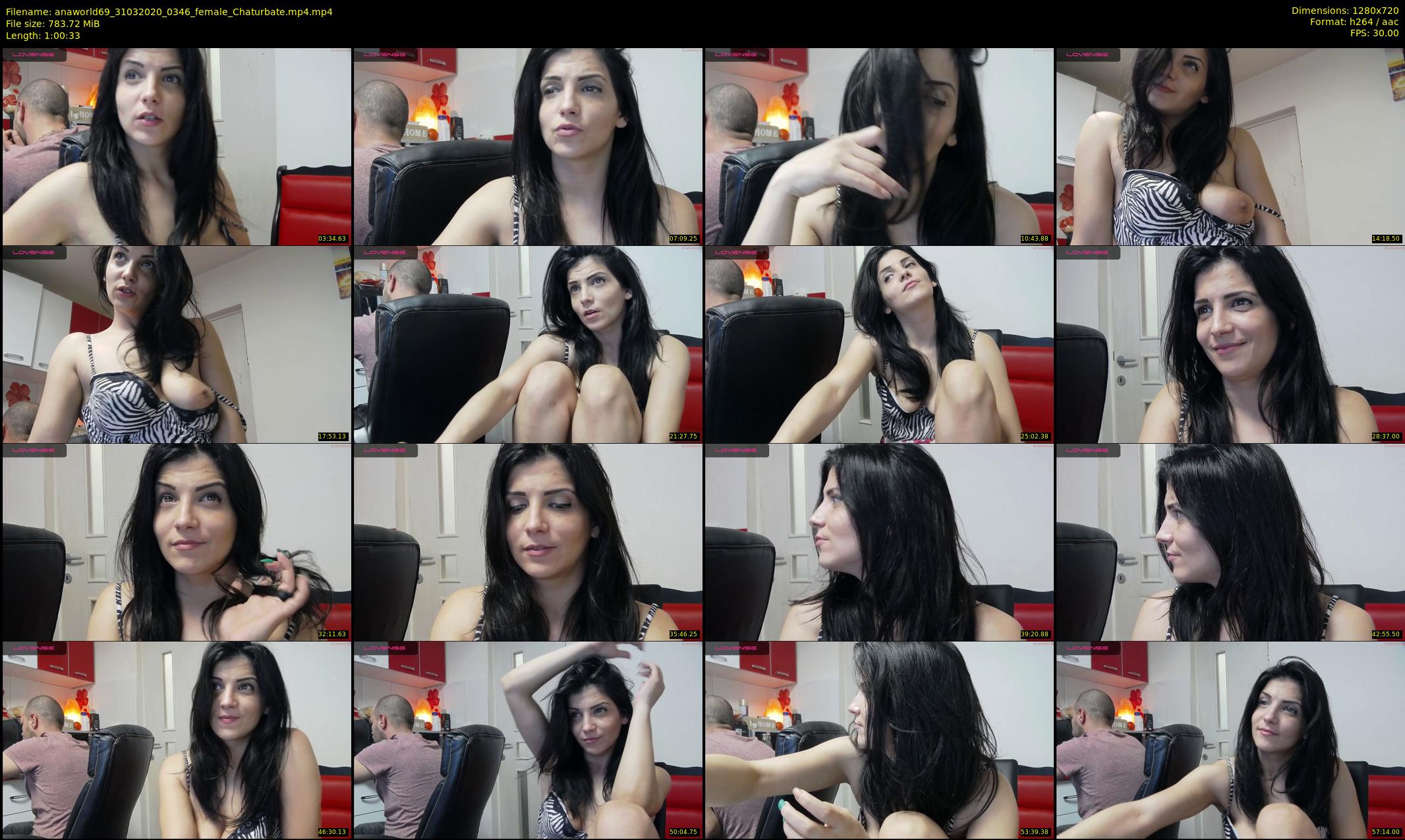 anaworld69 — 61 minute Chaturbate female cam show recording, 720p, Mar 31, 2020