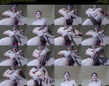 aswildorange — 25 minute Chaturbate female cam show recording, 480p, Mar 31, 2020