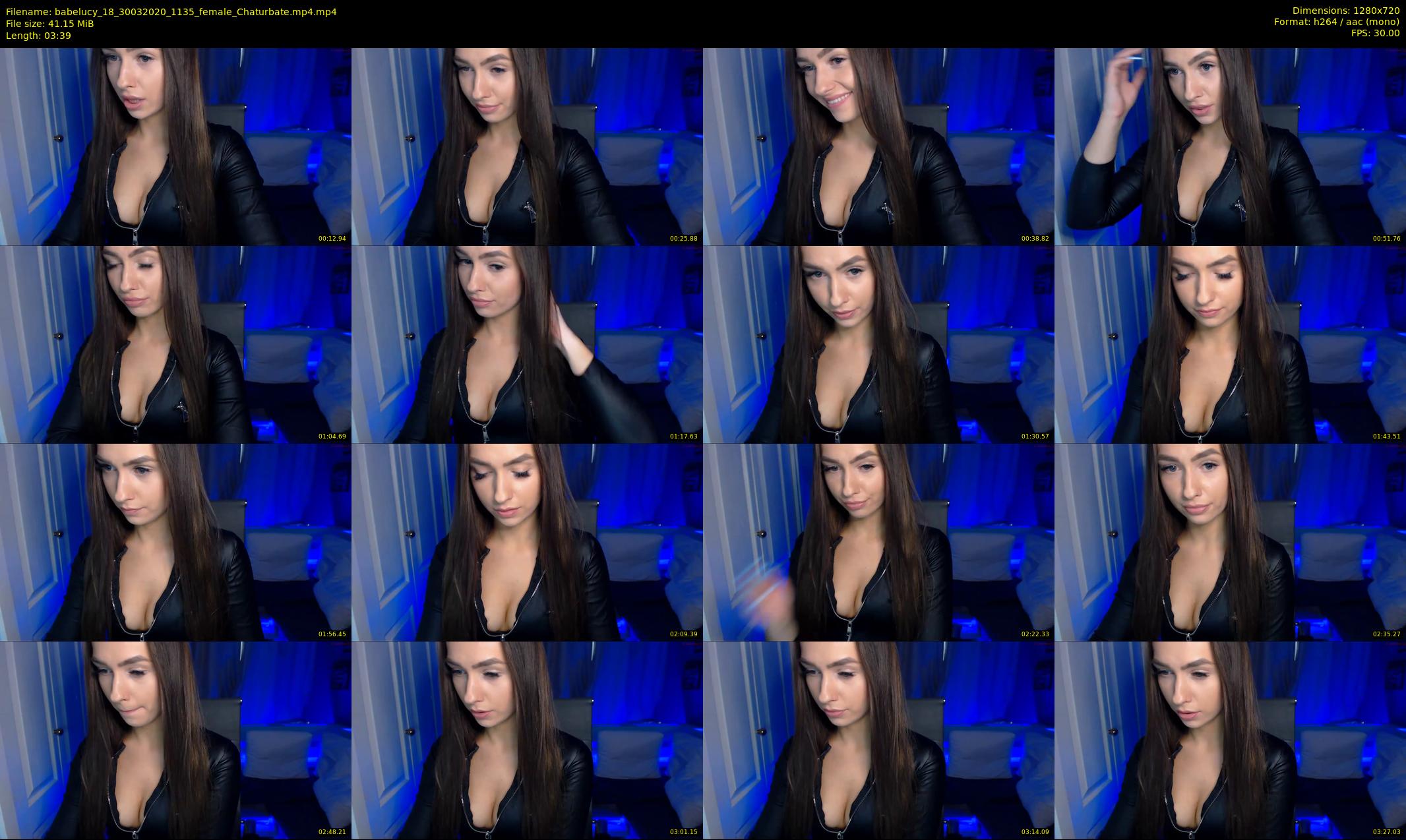 babelucy_18 — 4 minute Chaturbate female cam show recording, 720p, Mar 30, 2020
