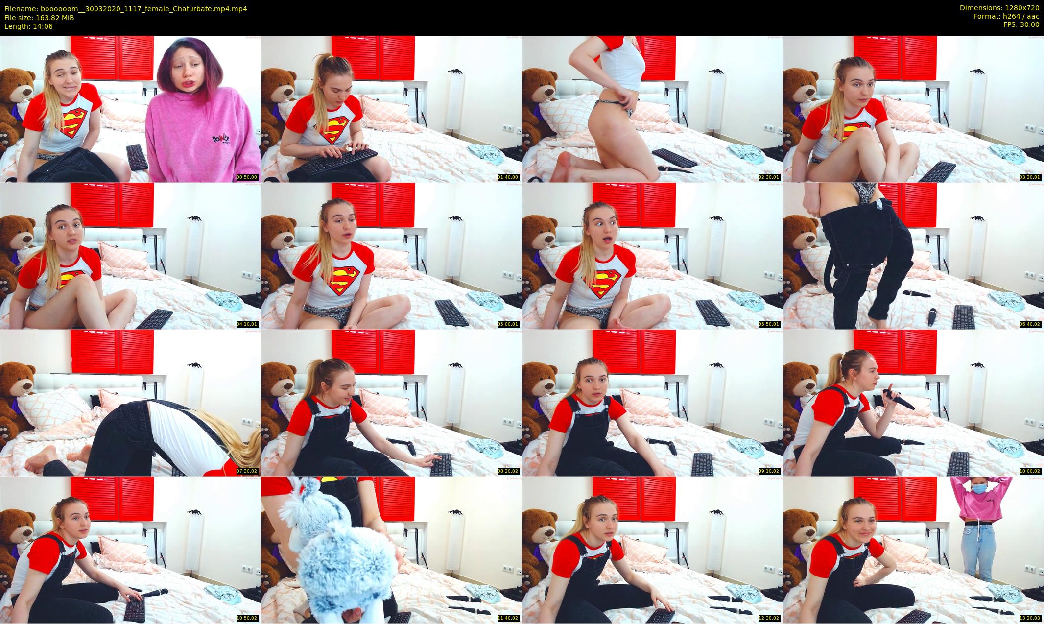 boooooom_ — 15 minute Chaturbate female cam show recording, 720p, Mar 30, 2020