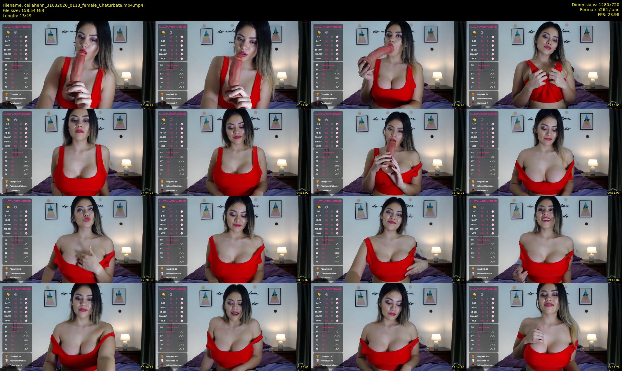celiahenn — 14 minute Chaturbate female cam show recording, 720p, Mar 31, 2020