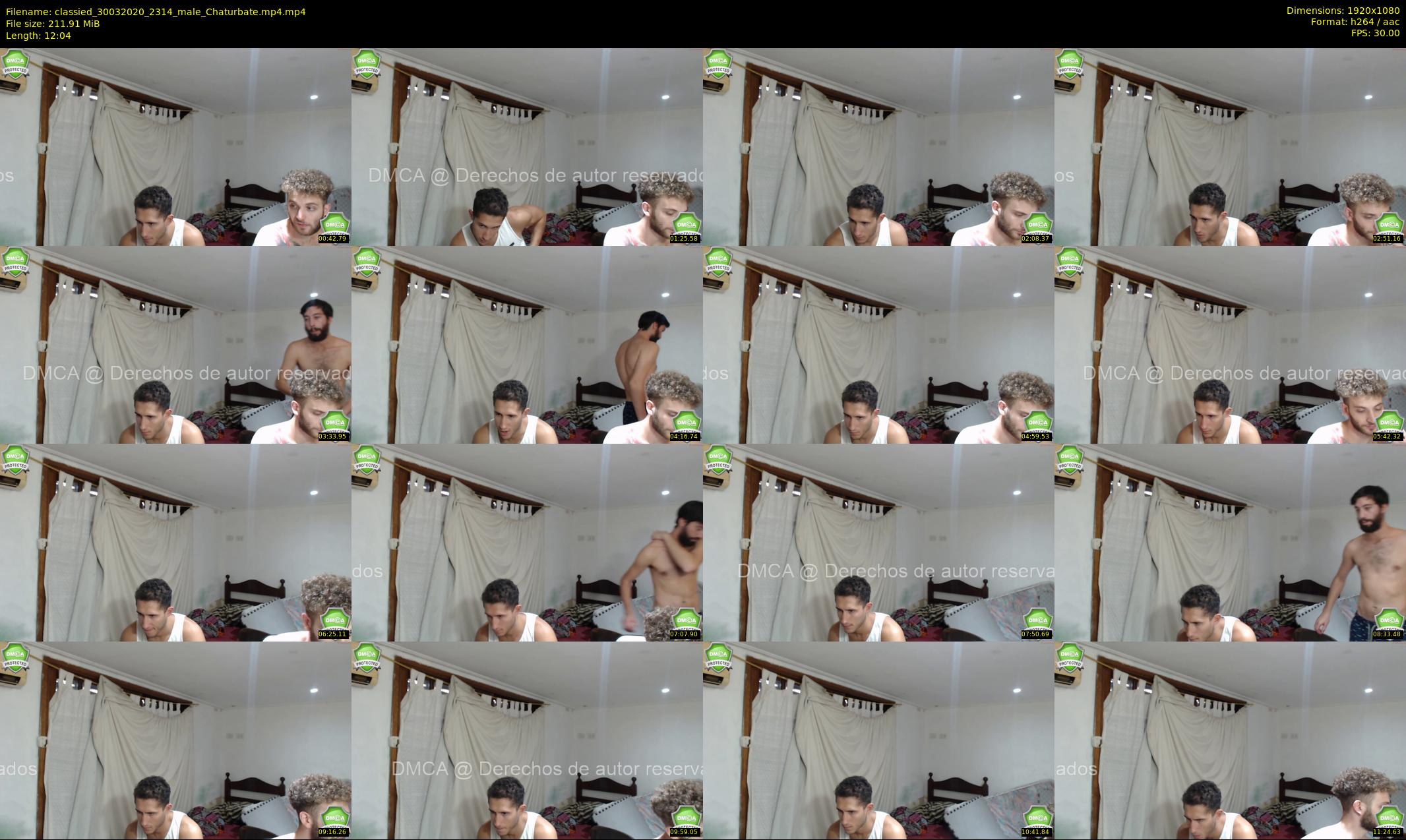 classied — 13 minute Chaturbate male cam show recording, 1080p, Mar 30, 2020