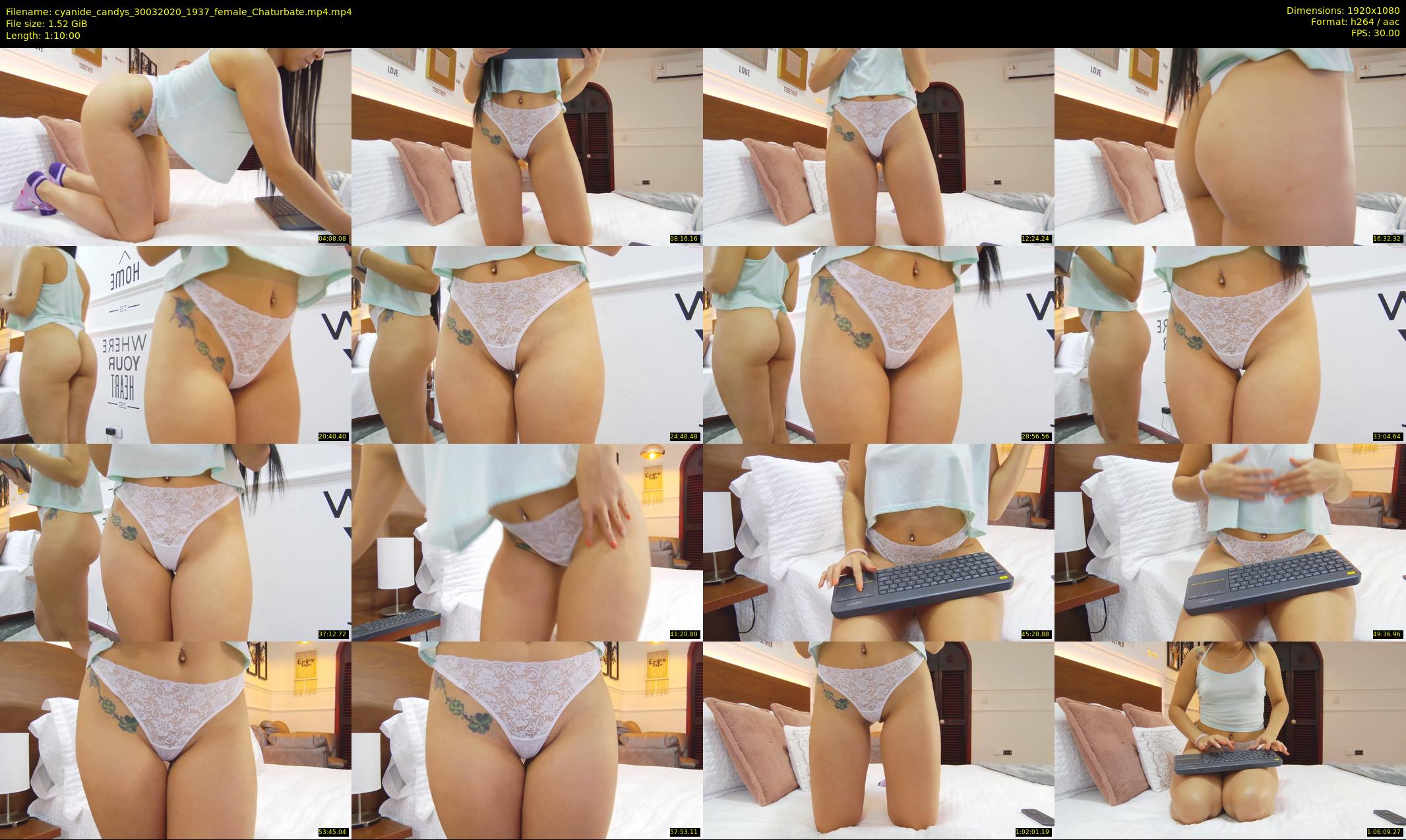cyanide_candys — 70 minute Chaturbate female cam show recording, 1080p, Mar 30, 2020