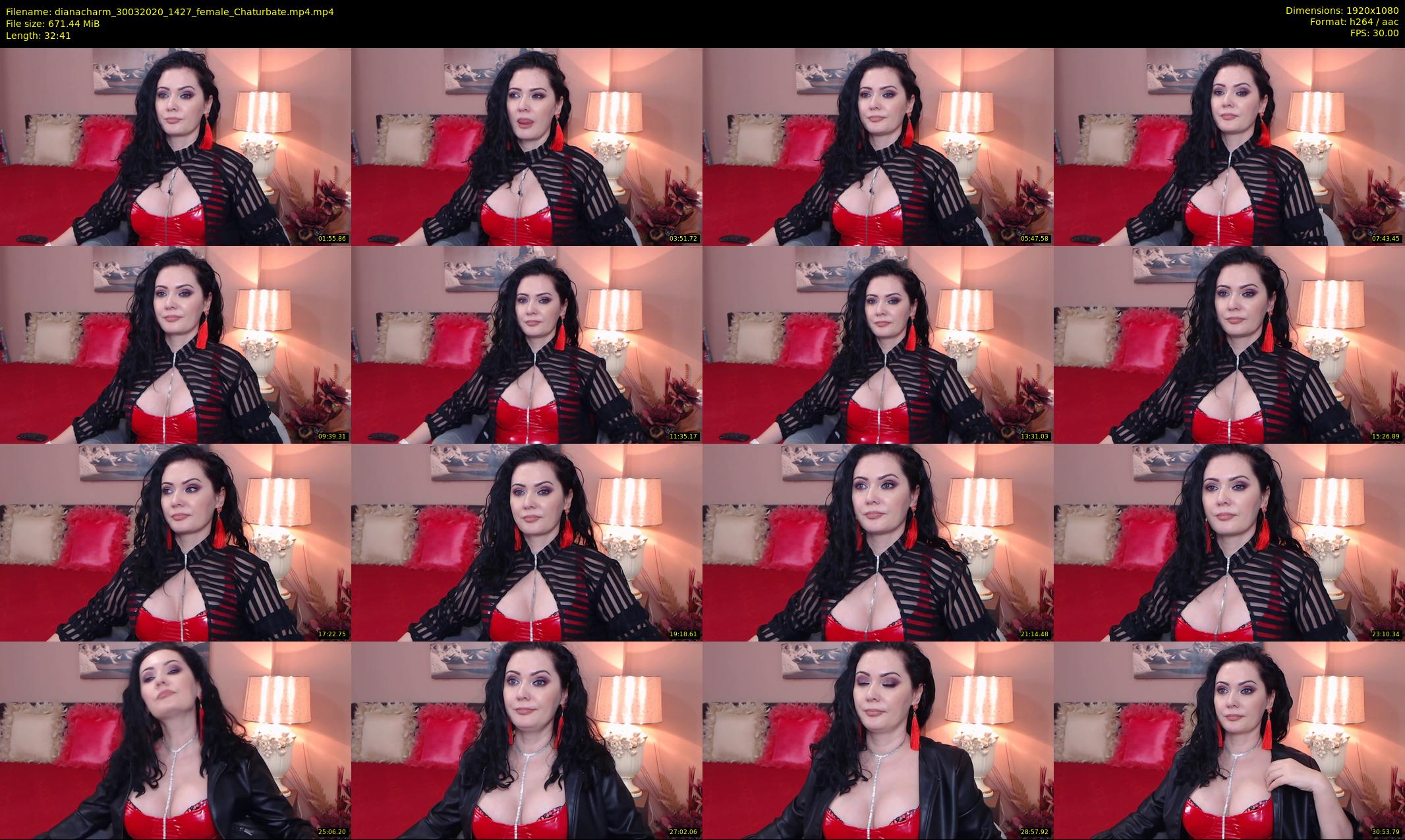 dianacharm — 33 minute Chaturbate female cam show recording, 1080p, Mar 30, 2020