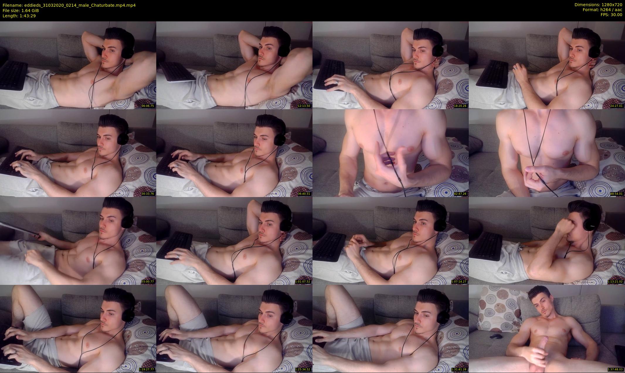 eddieds — 104 minute Chaturbate male cam show recording, 720p, Mar 31, 2020