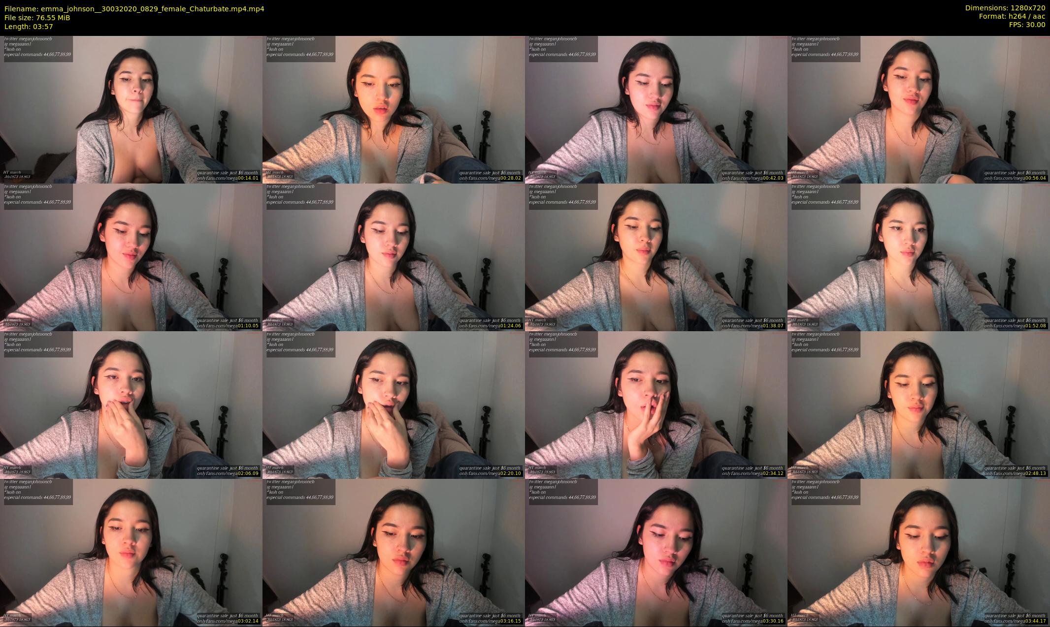 emma_johnson_ — 4 minute Chaturbate female cam show recording, 720p, Mar 30, 2020