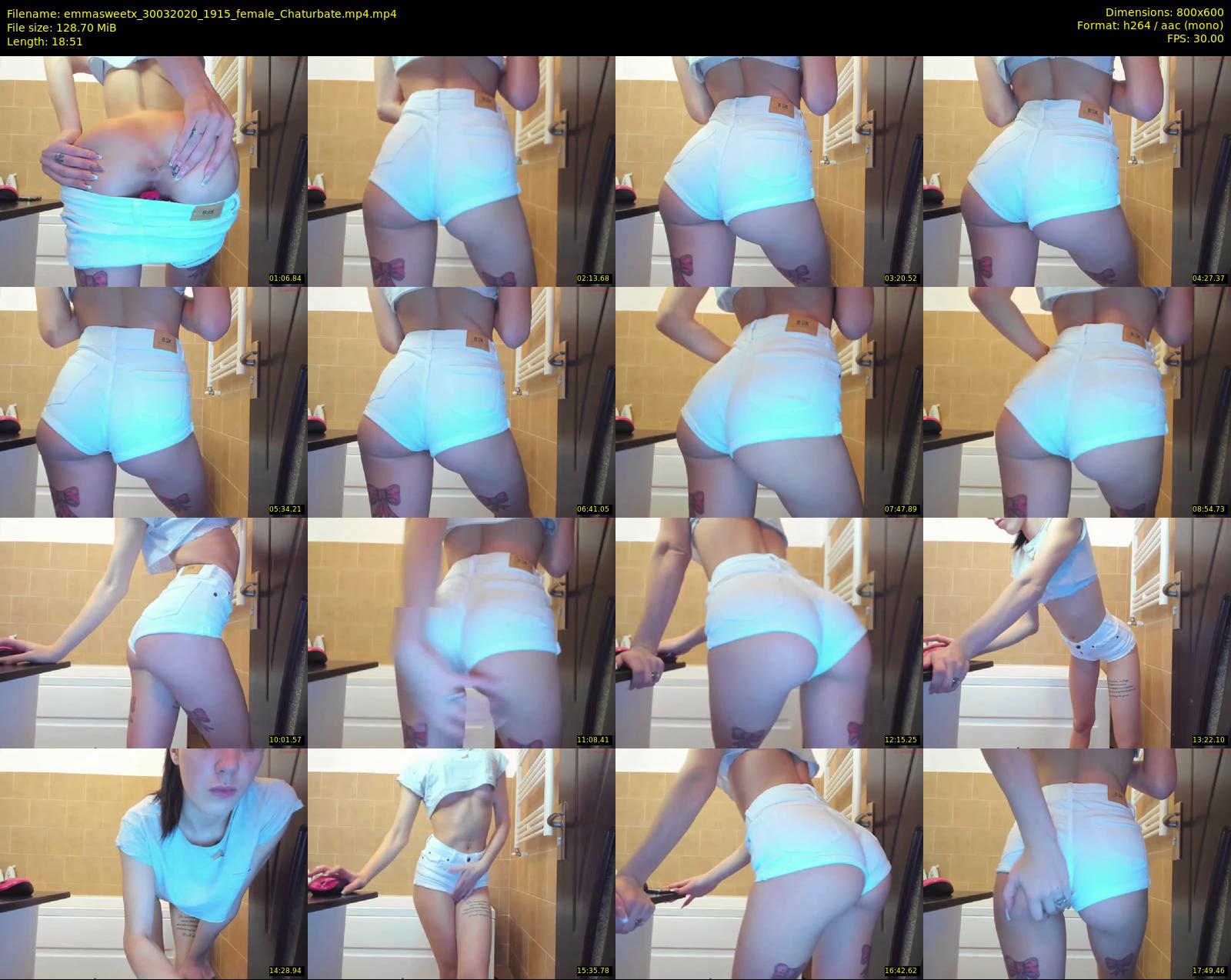 emmasweetx — 19 minute Chaturbate couple cam show recording, 480p, Mar 30, 2020