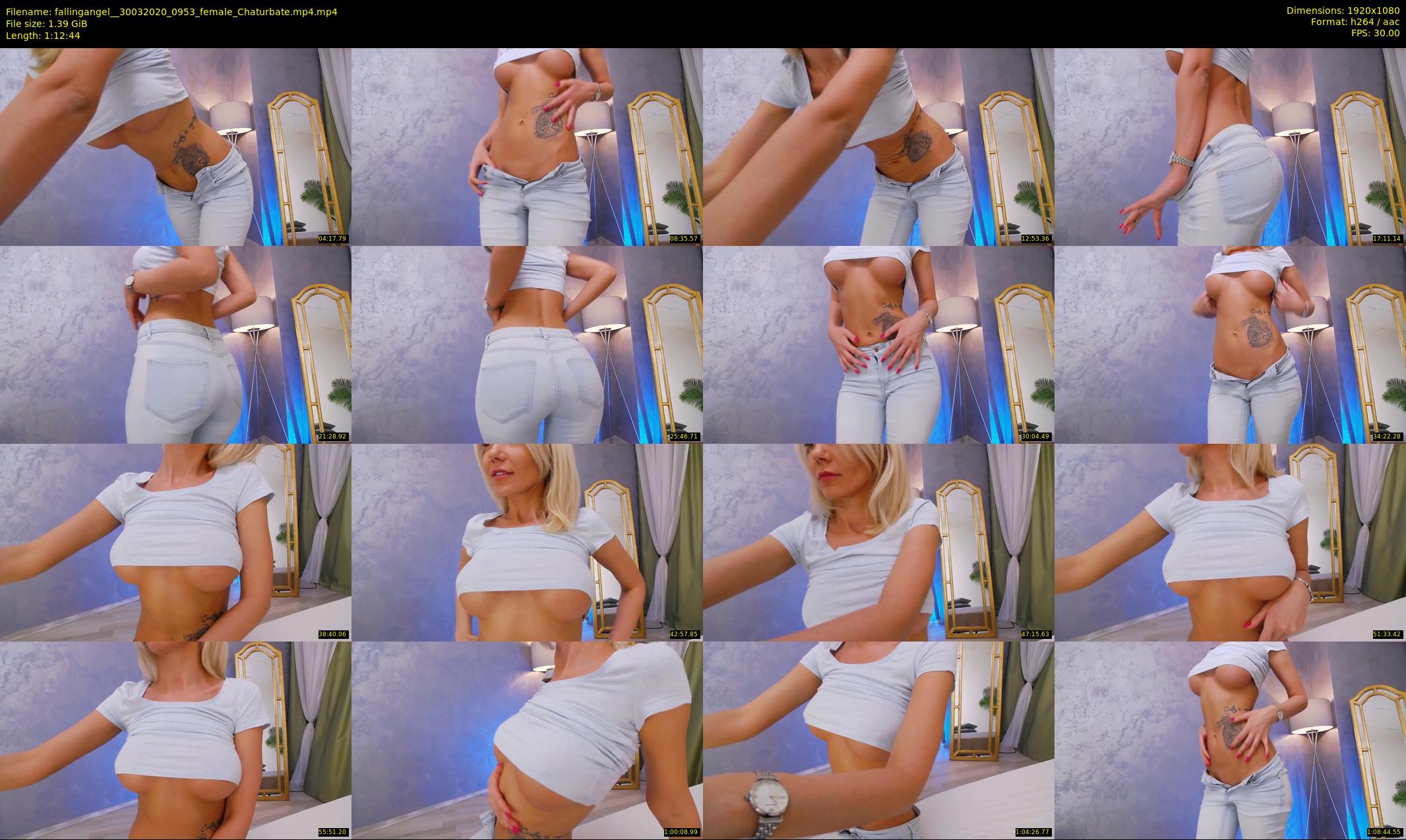 fallingangel_ — 73 minute Chaturbate female cam show recording, 1080p, Mar 30, 2020