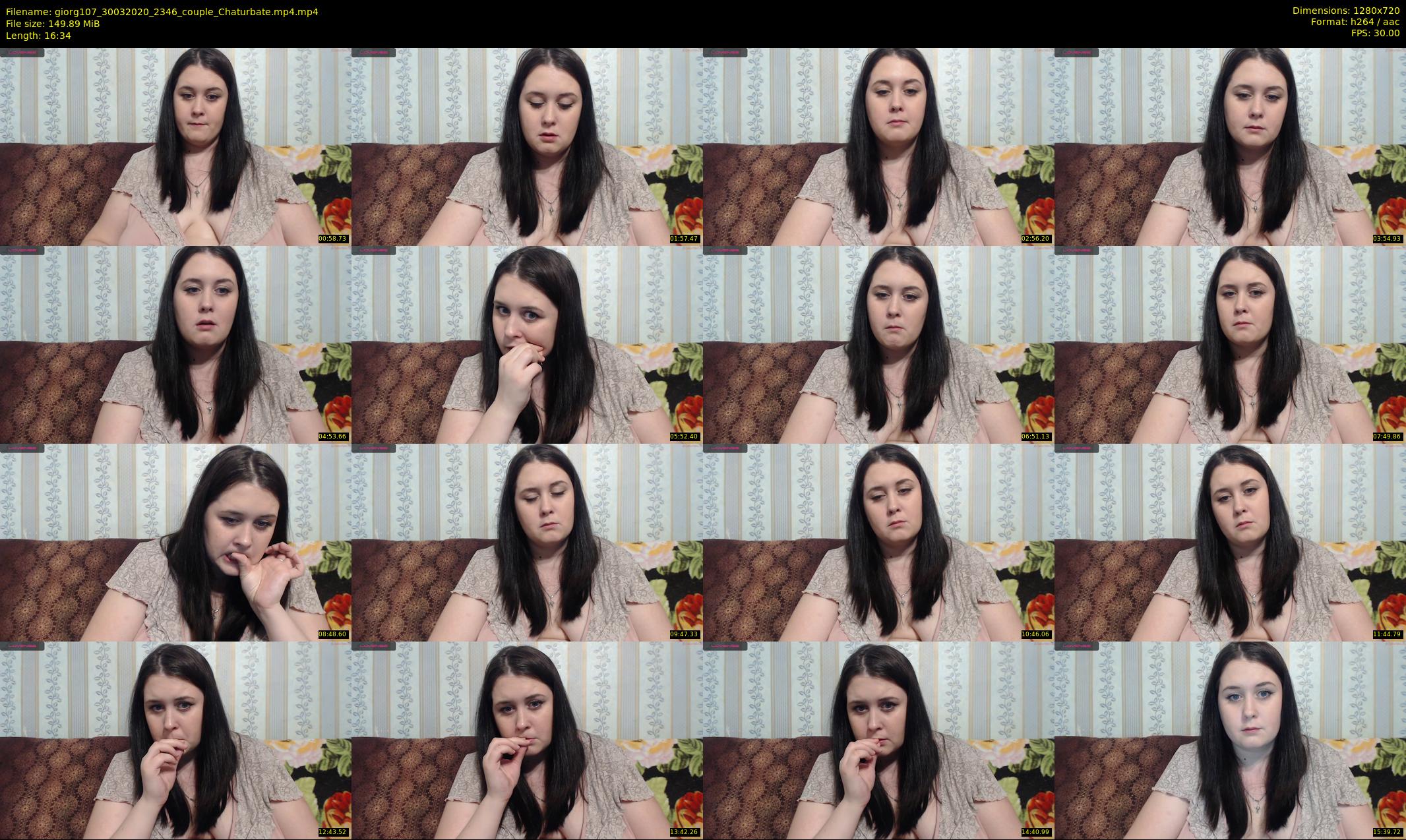 giorg107 — 17 minute Chaturbate couple cam show recording, 720p, Mar 30, 2020