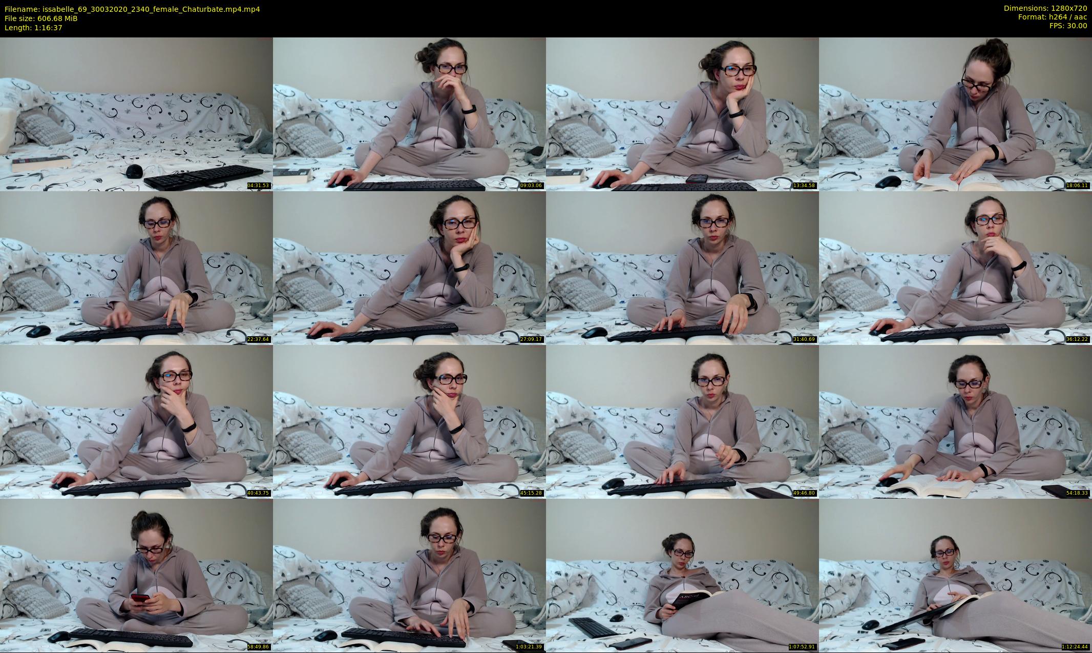 issabelle_69 — 77 minute Chaturbate couple cam show recording, 720p, Mar 30, 2020