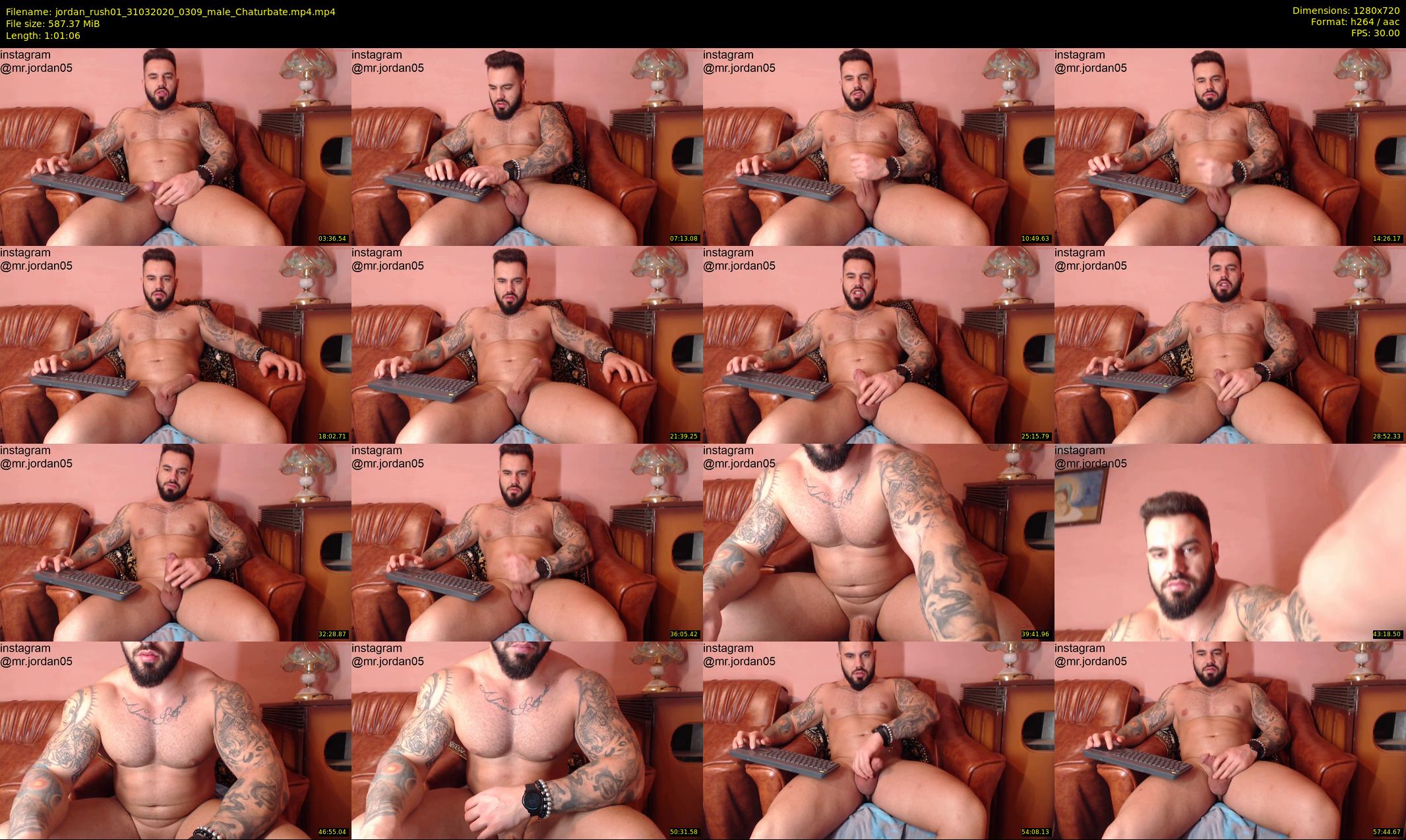jordan_rush01 — 62 minute Chaturbate male cam show recording, 720p, Mar 31, 2020