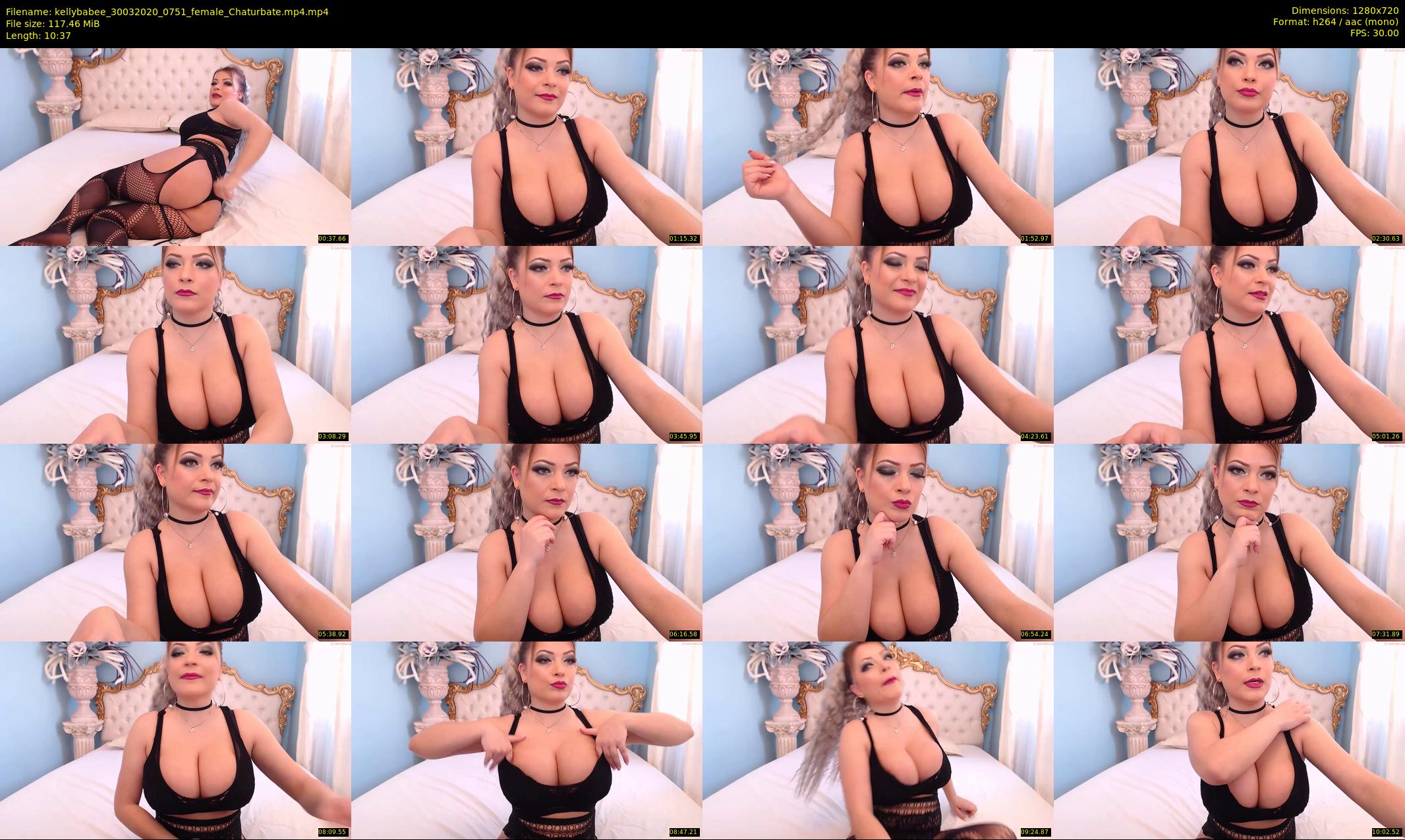 kellybabee — 11 minute Chaturbate female cam show recording, 720p, Mar 30, 2020