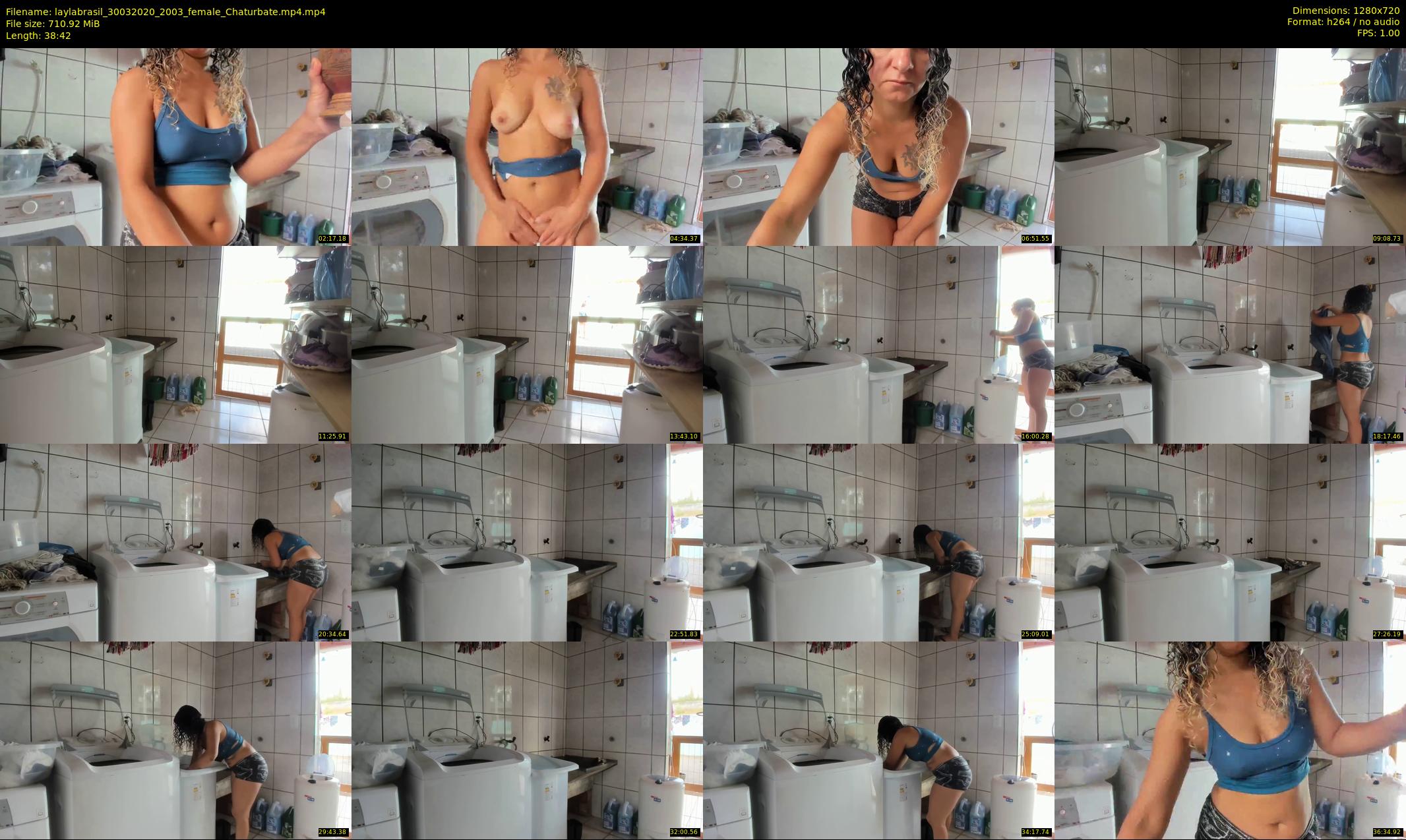laylabrasil — 39 minute Chaturbate female cam show recording, 720p, Mar 30, 2020