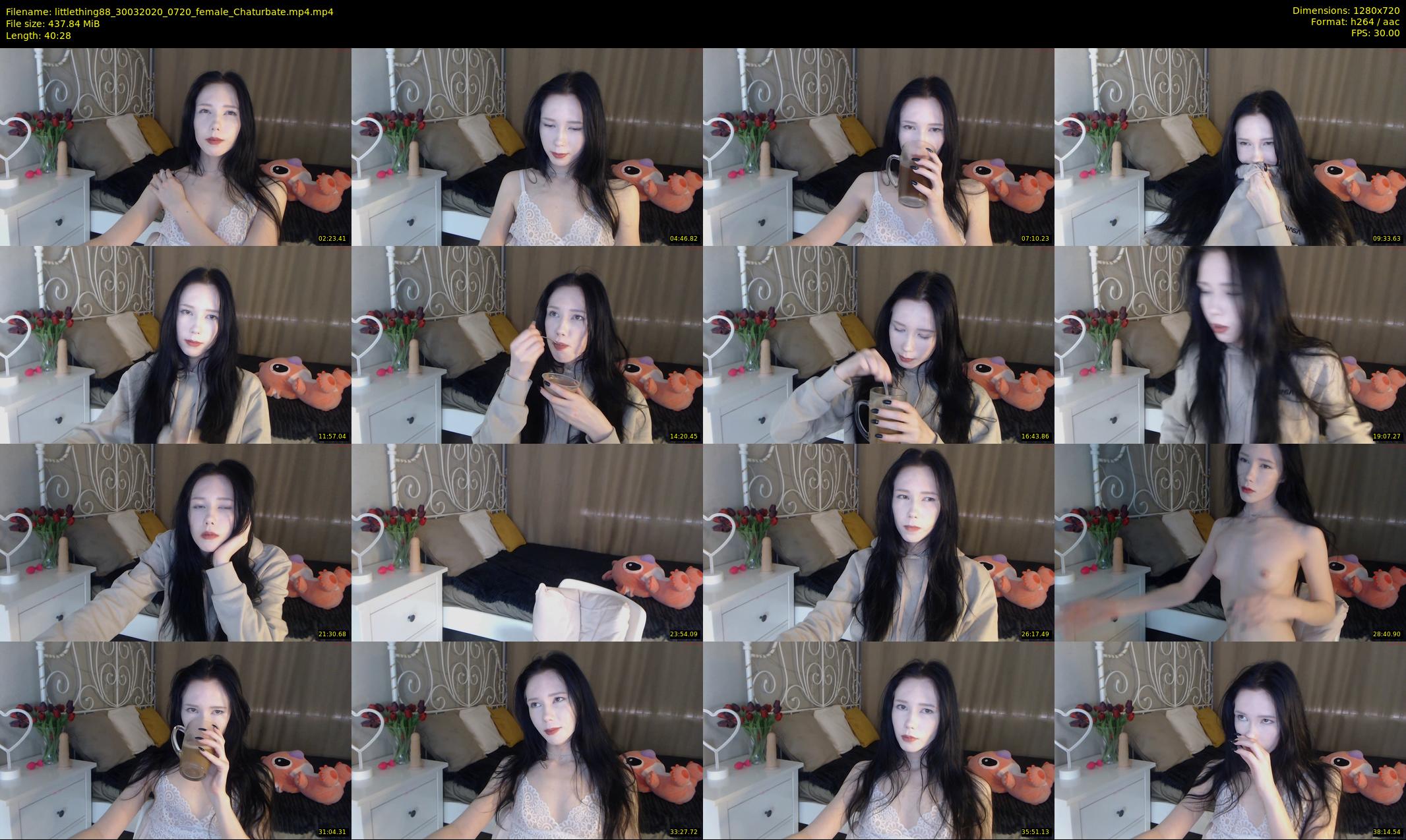 littlething88 — 41 minute Chaturbate female cam show recording, 720p, Mar 30, 2020
